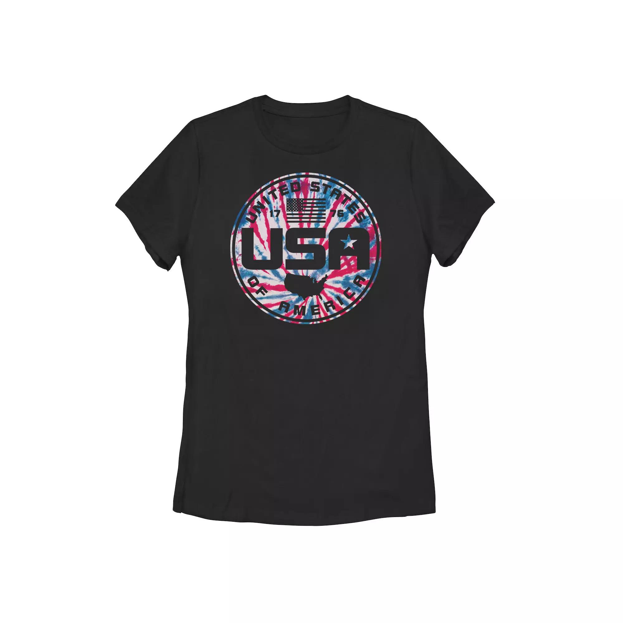 Juniors Freedom Liberty Happiness Tee, Girl's,  Product Image