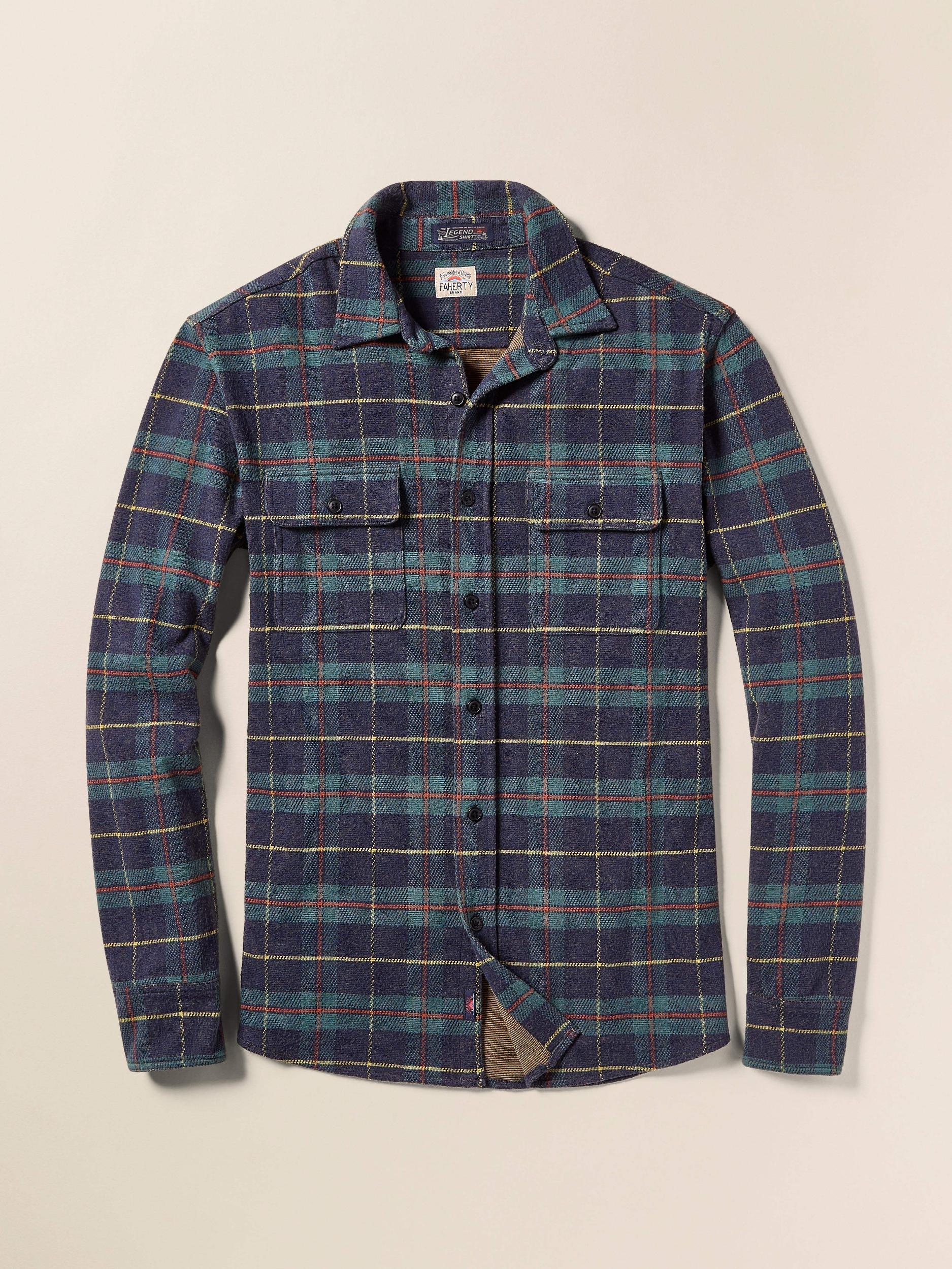 Legend™ Sweater Shirt - Mossy Elm Plaid Male Product Image