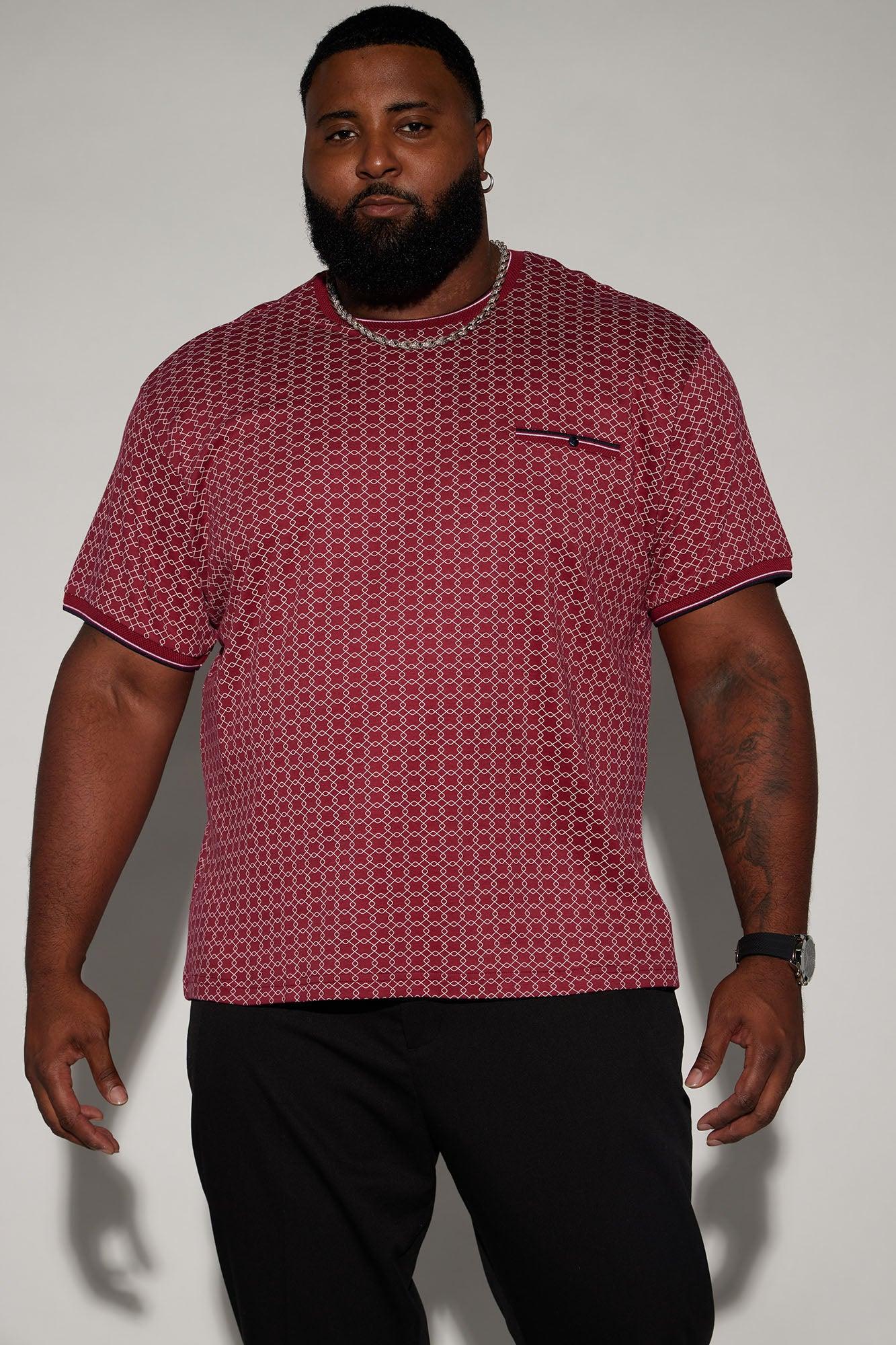 Grindin Short Sleeve Tee - Burgundy Product Image