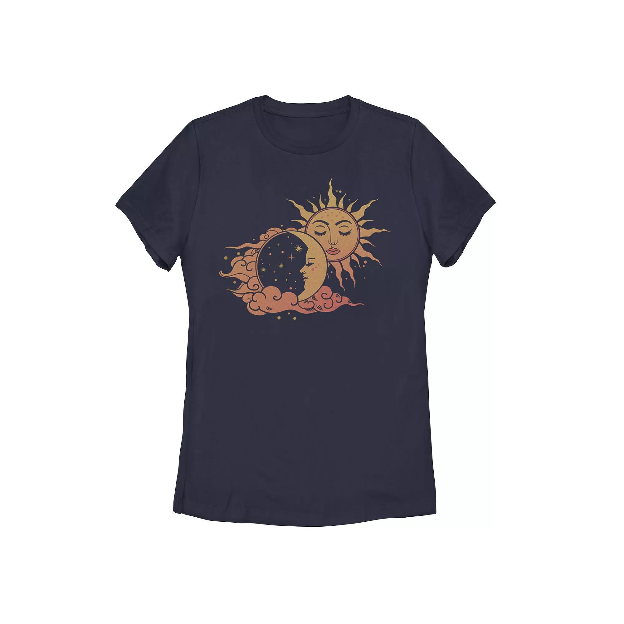 Juniors' Great Mountains Multicolor Sketch Graphic Tee, Girl's,  Product Image