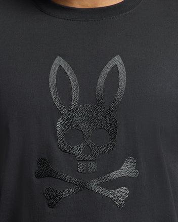 MENS PAYSON LEATHER PRINT GRAPHIC TEE - B6U213E200 Product Image