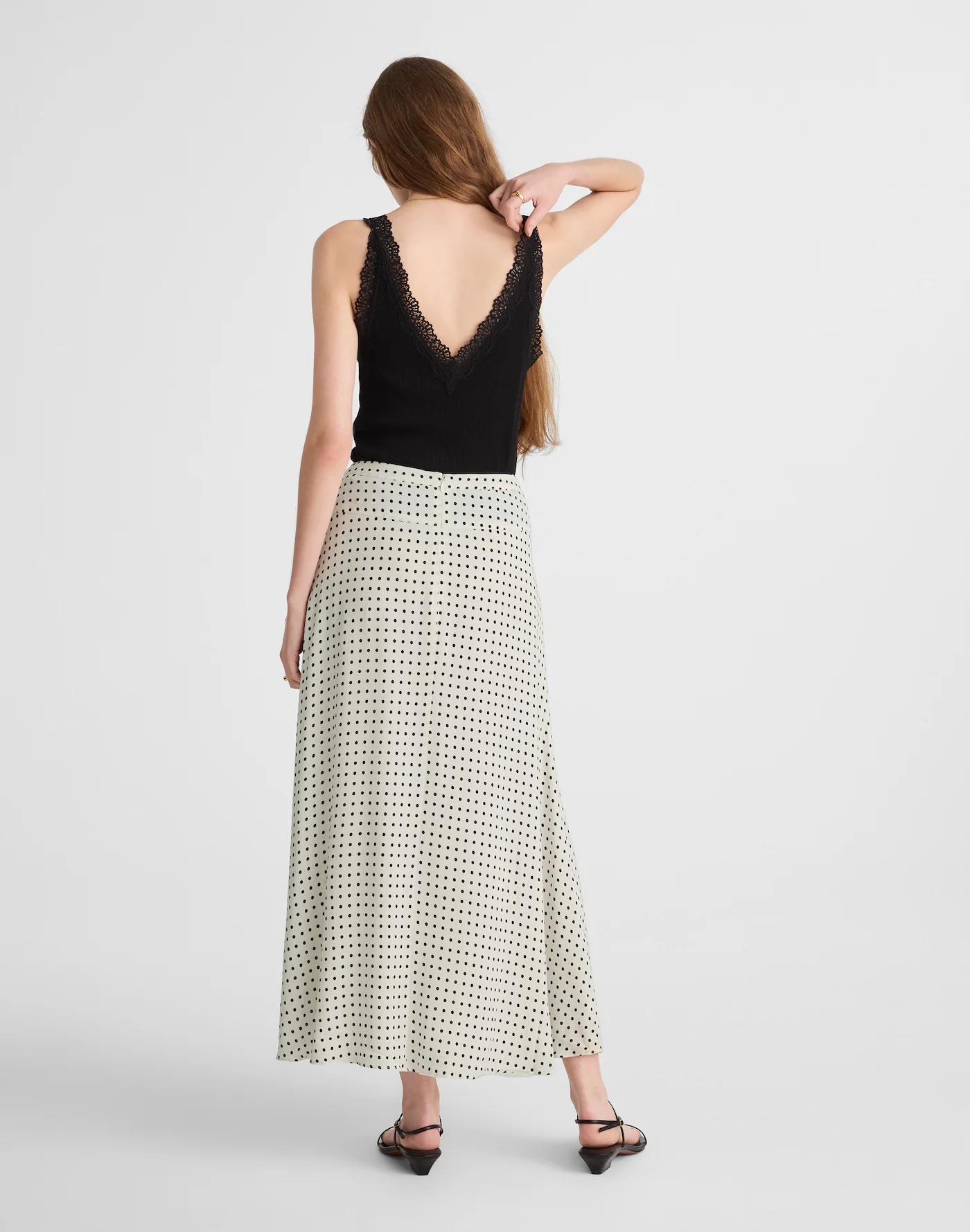 Side-Slit Midi Skirt Product Image