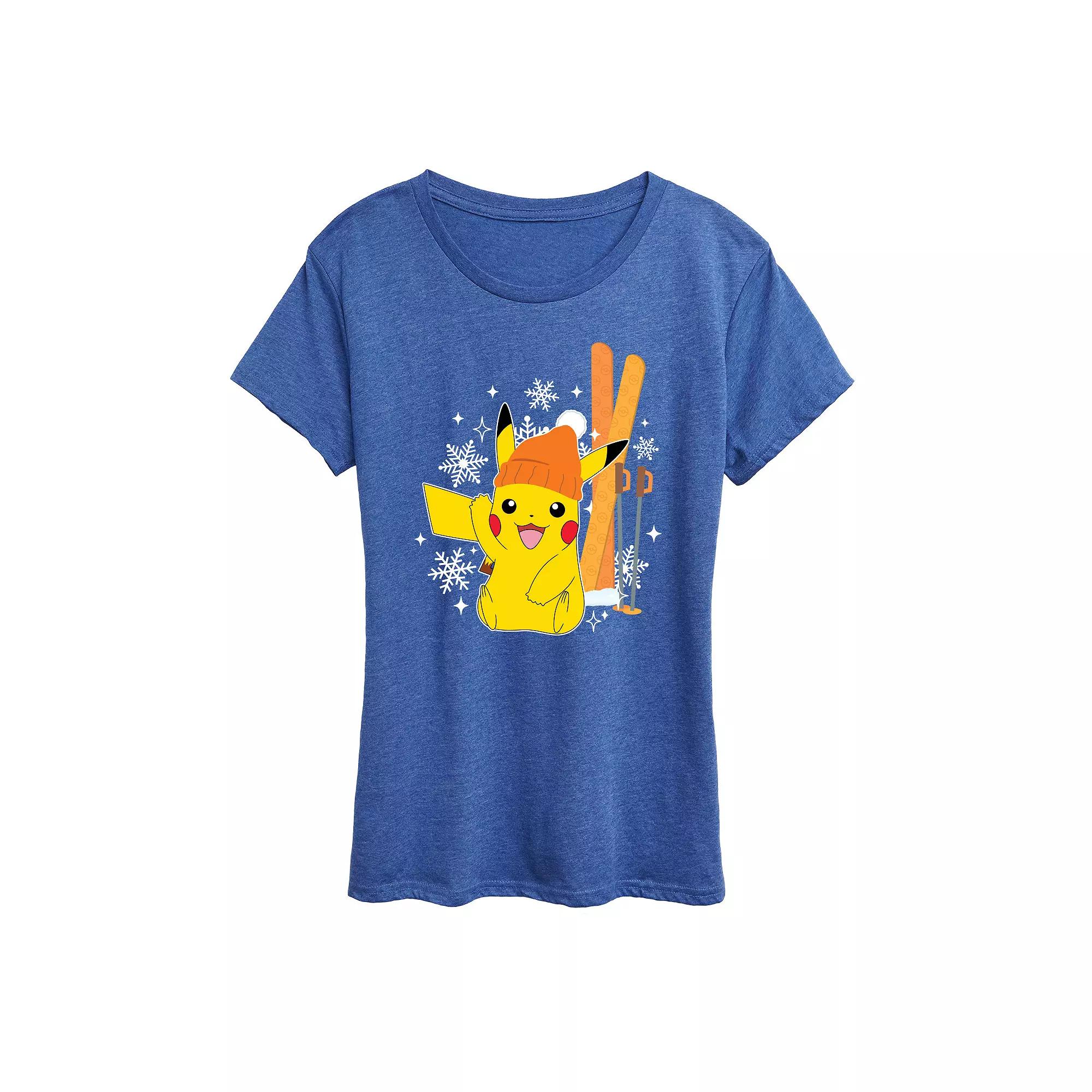 Women's Pokemon Pika Skii Tee,  Product Image