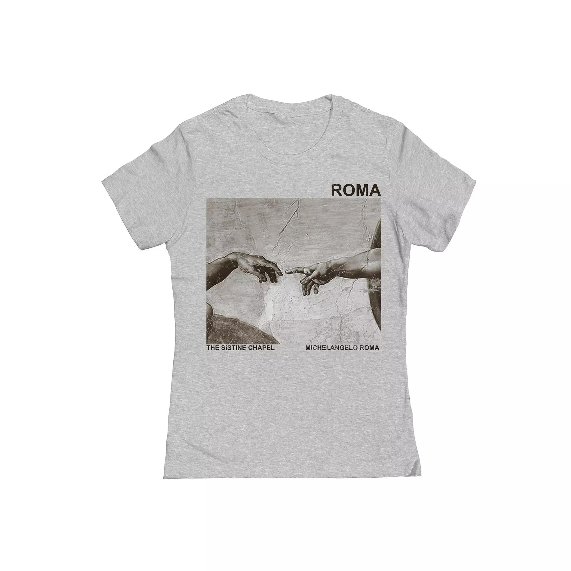 Juniors Roma Womens Graphic Tee, Girls Product Image