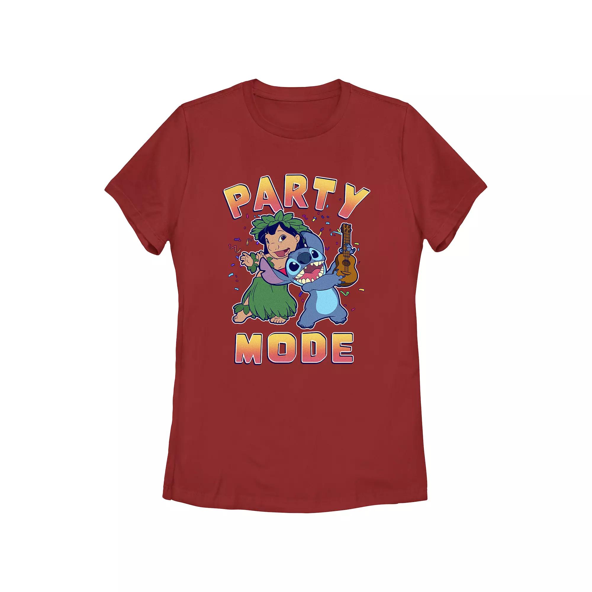 Disney's Lilo & Stitch Women's Party Mode Tee, Girl's,  Product Image
