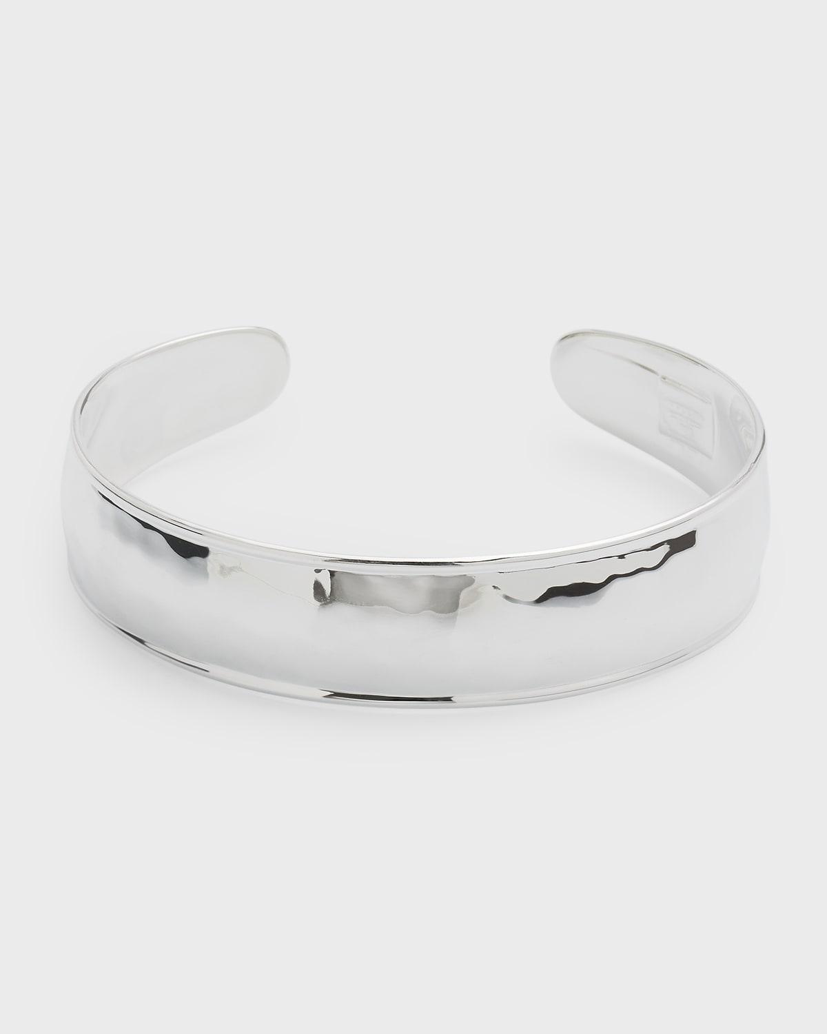 Womens Goddess #2 Sterling Silver Tapered Cuff Product Image