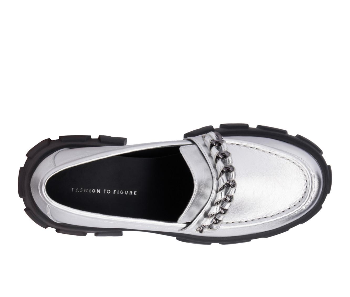 Women's Fashion to Figure Jazelle Wide Width Platform Loafers Product Image