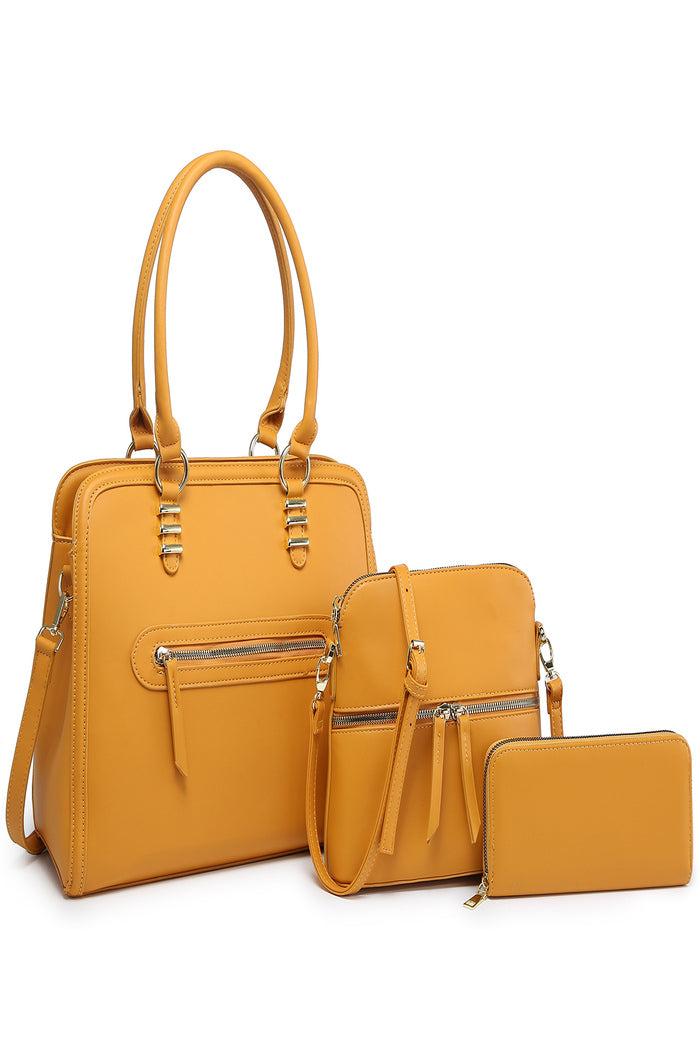 Fashion Top Handle 3-In-1 Satchel Product Image