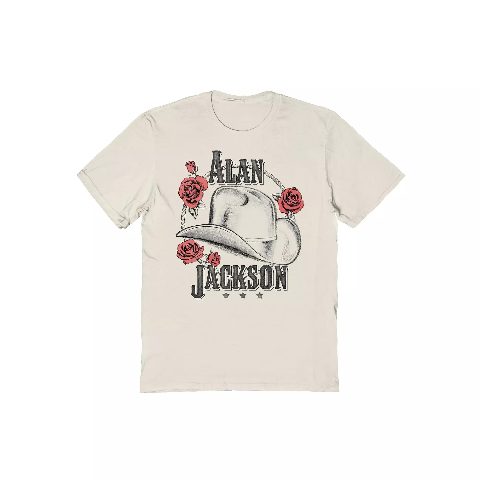 Men's Alan Jackson Graphic Tee, Size: Medium, Natural Product Image