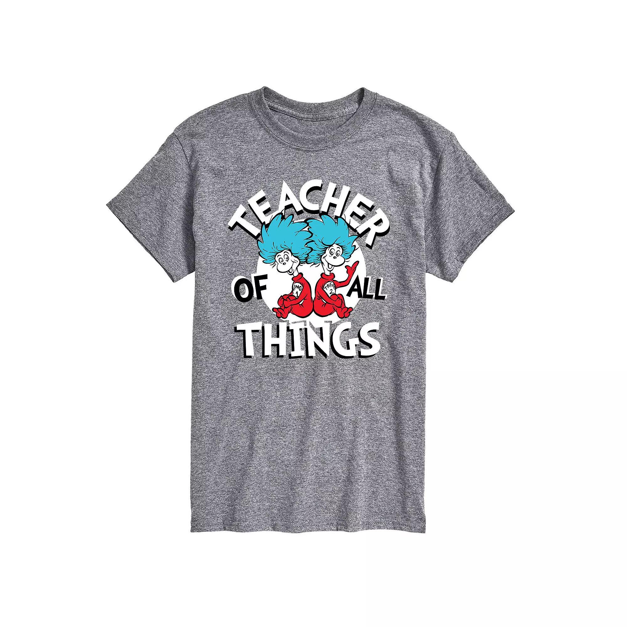 Men's Dr. Seuss Teacher Of All Things Tee,  Product Image