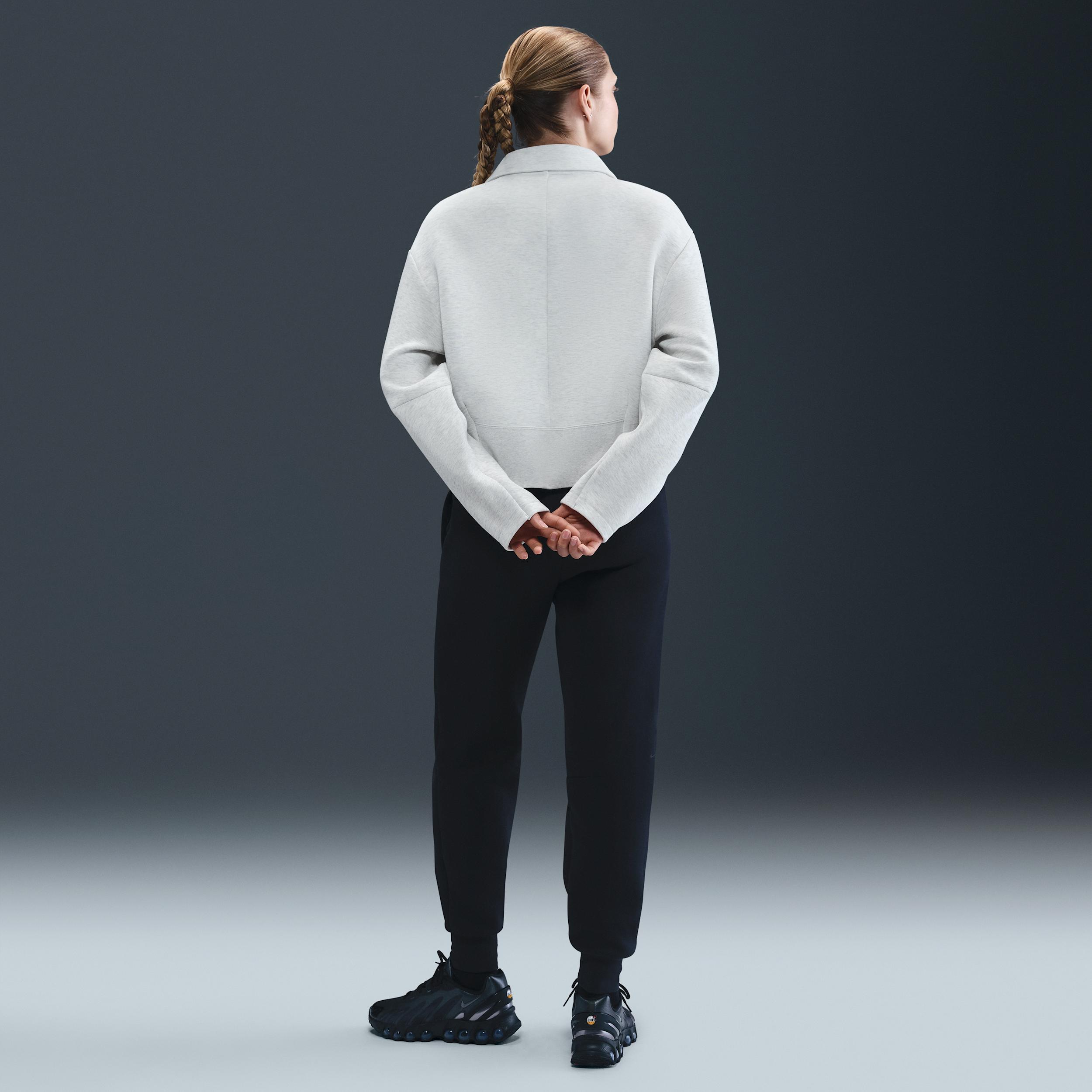 Womens Nike Sportswear Tech Fleece Tailored Jacket | HV2451-013 Product Image