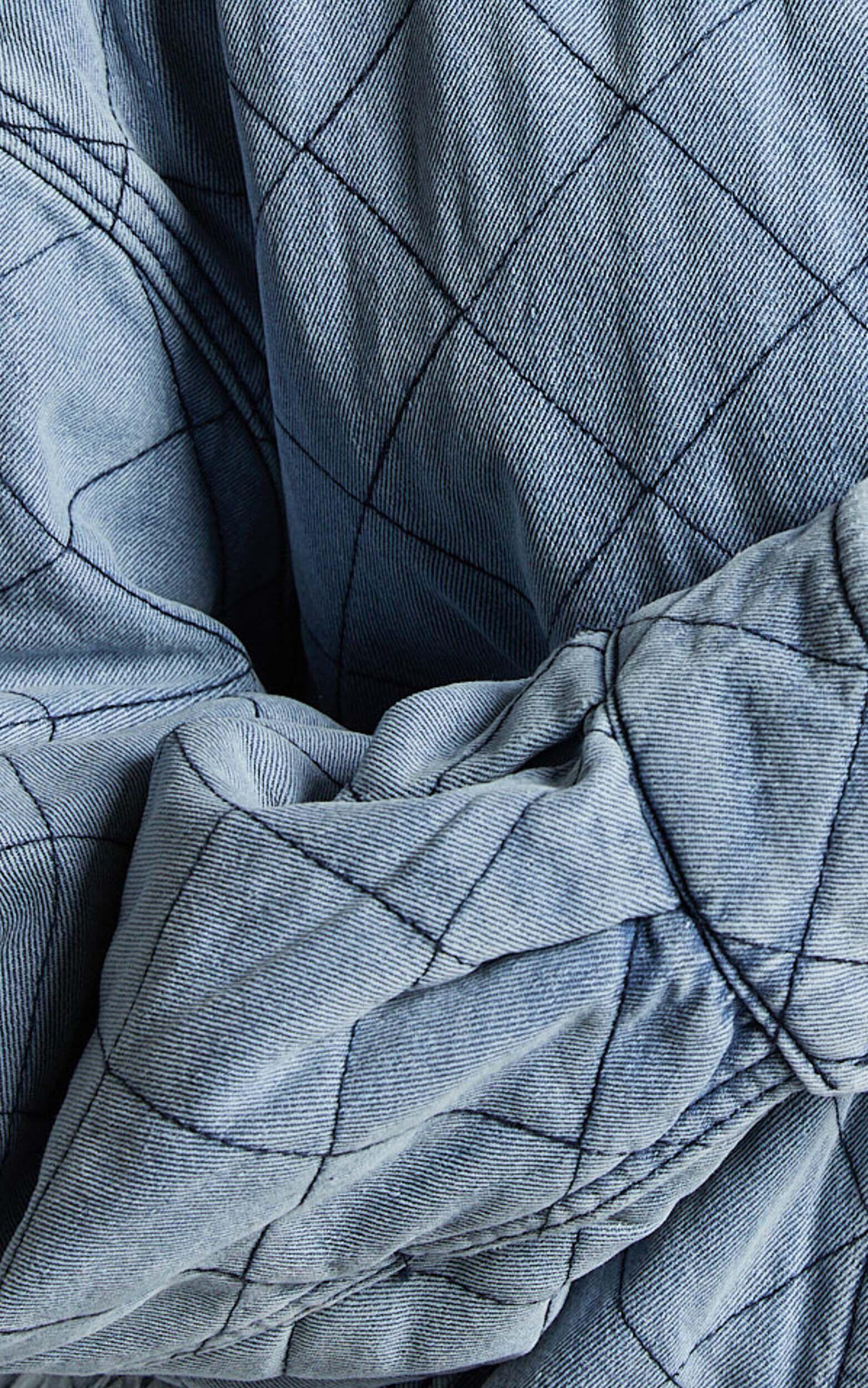 Lioness - Kenny Bomber in Light Denim Product Image