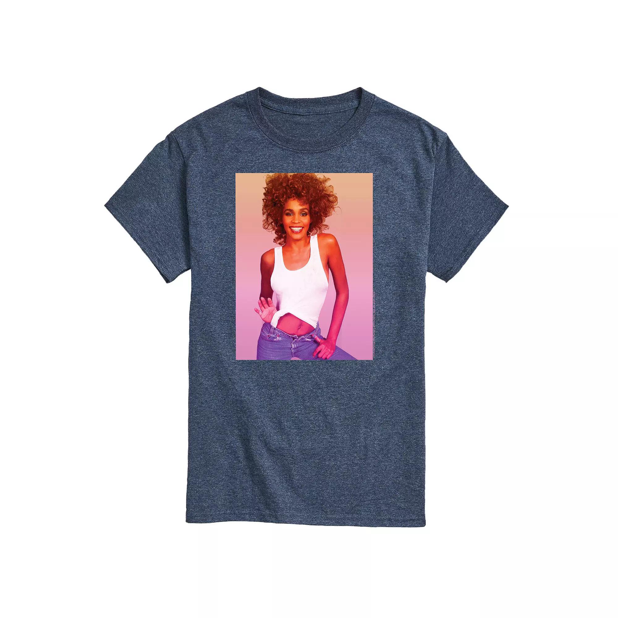 Men's Whitney Houston Photo Tee,  Product Image