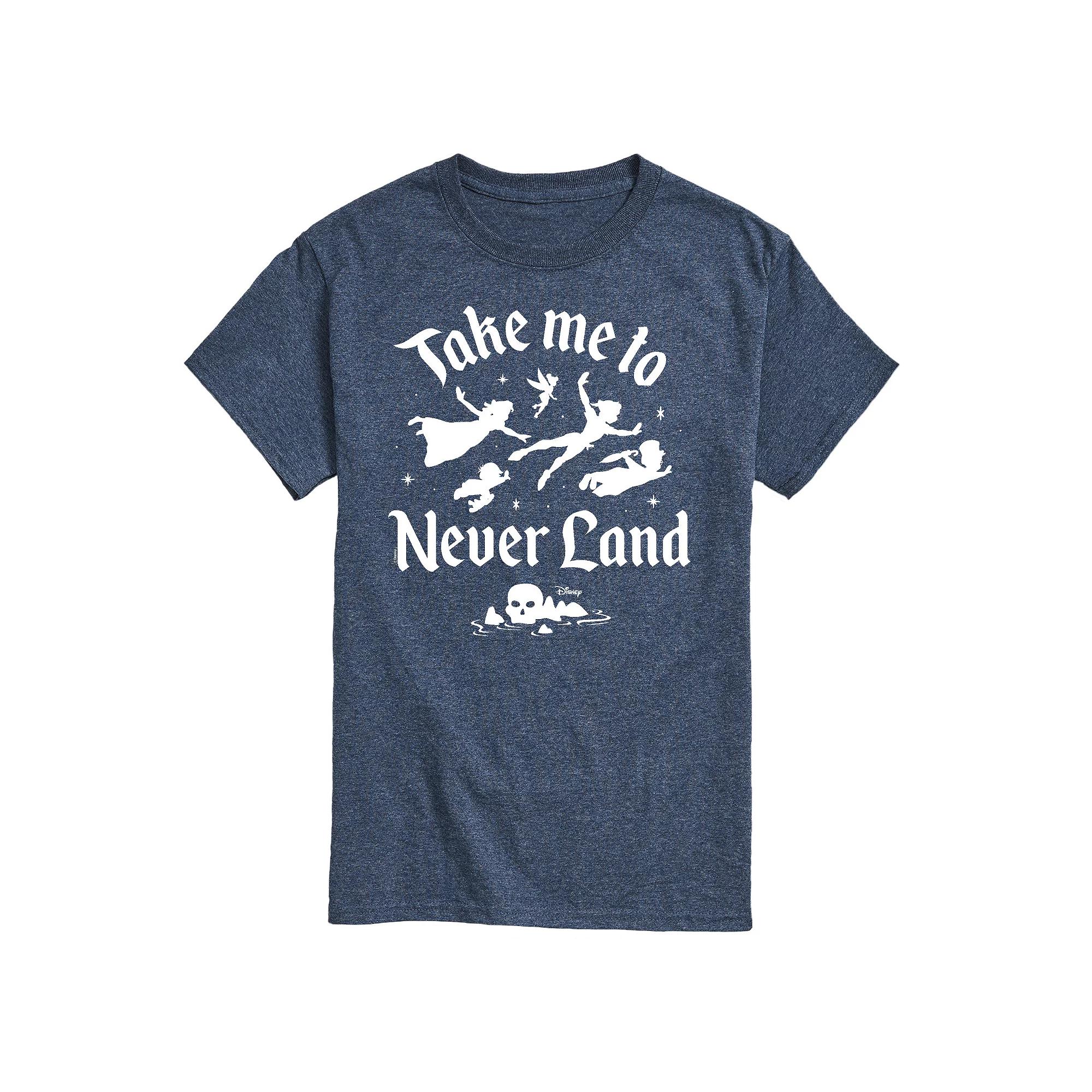 Disney's Peter Pan Men's Never Land Graphic Tee,  Product Image