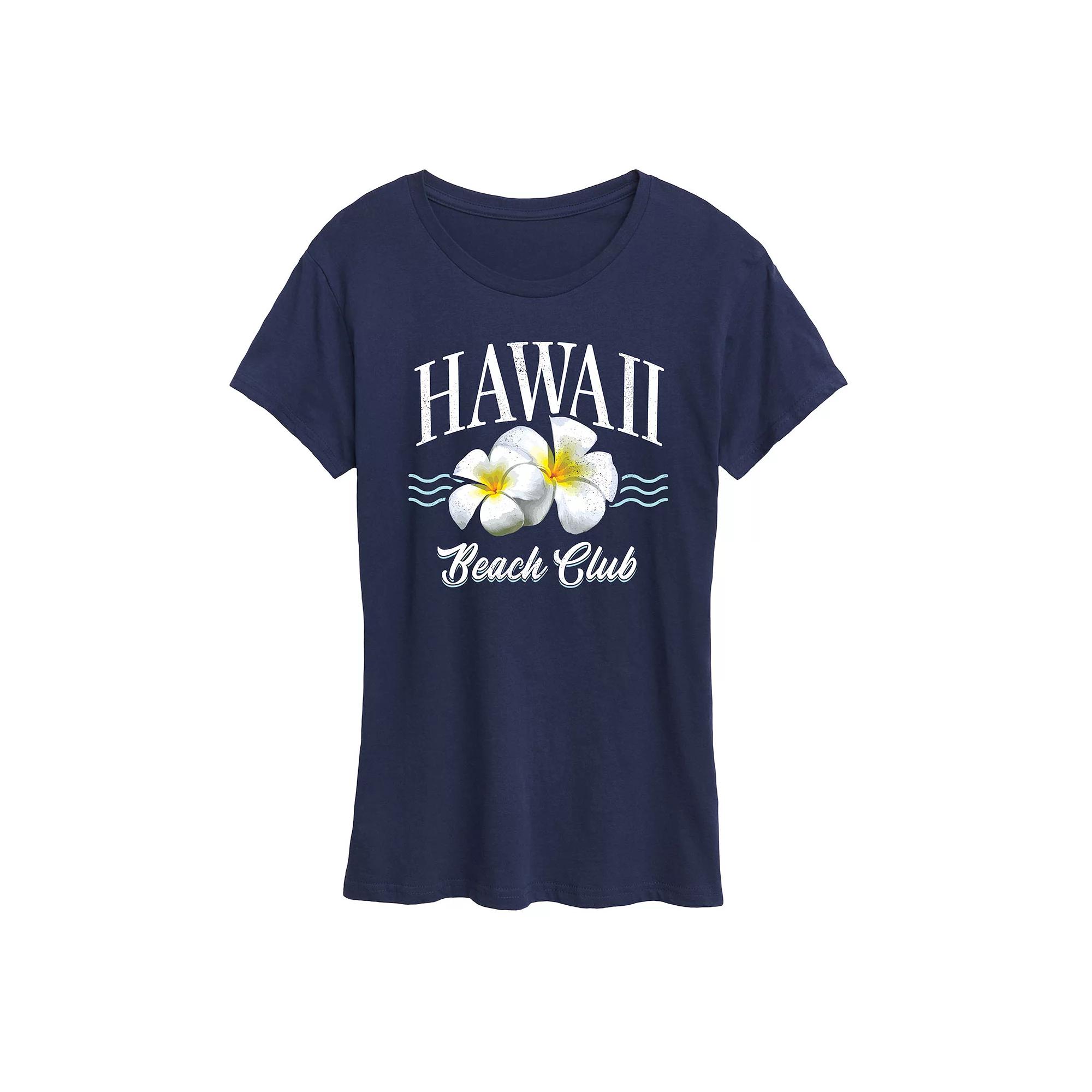 Women's Hawaii Beach Club Graphic Tee,  Product Image
