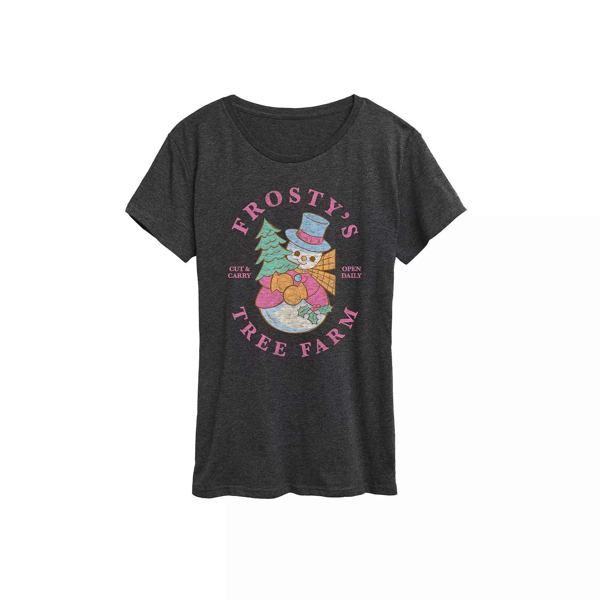Women's Frosty's Tree Farm Graphic Tee, Girl's,  Product Image