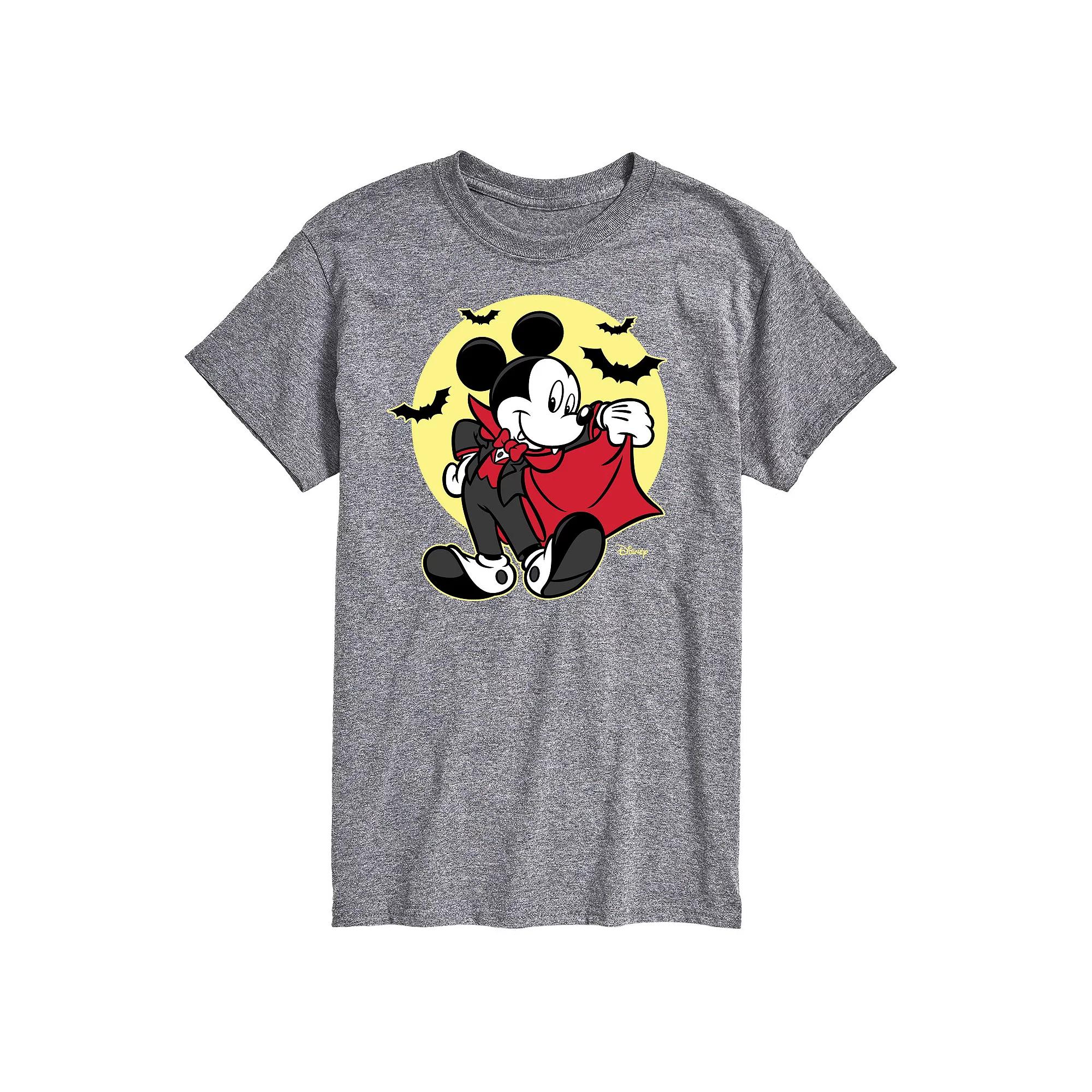 Disney's Mickey Mouse & Friends Big & Tall Mickey Vampire Graphic Tee, Men's,  Product Image