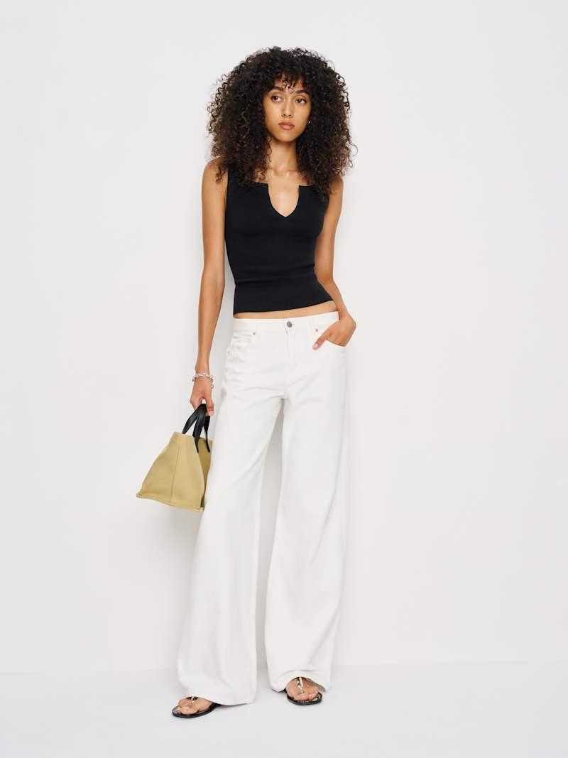 Rylie Cotton Sweater Tank Product Image