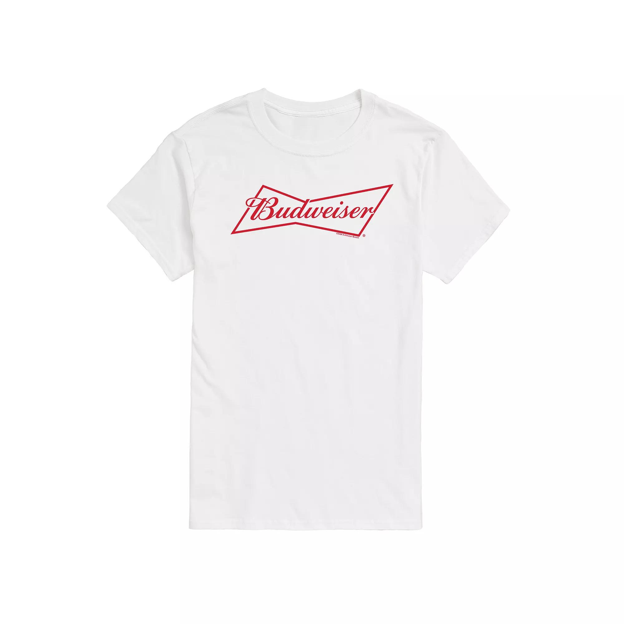 Big & Tall Budweiser Bowtie Logo Graphic Tee, Men's,  Product Image