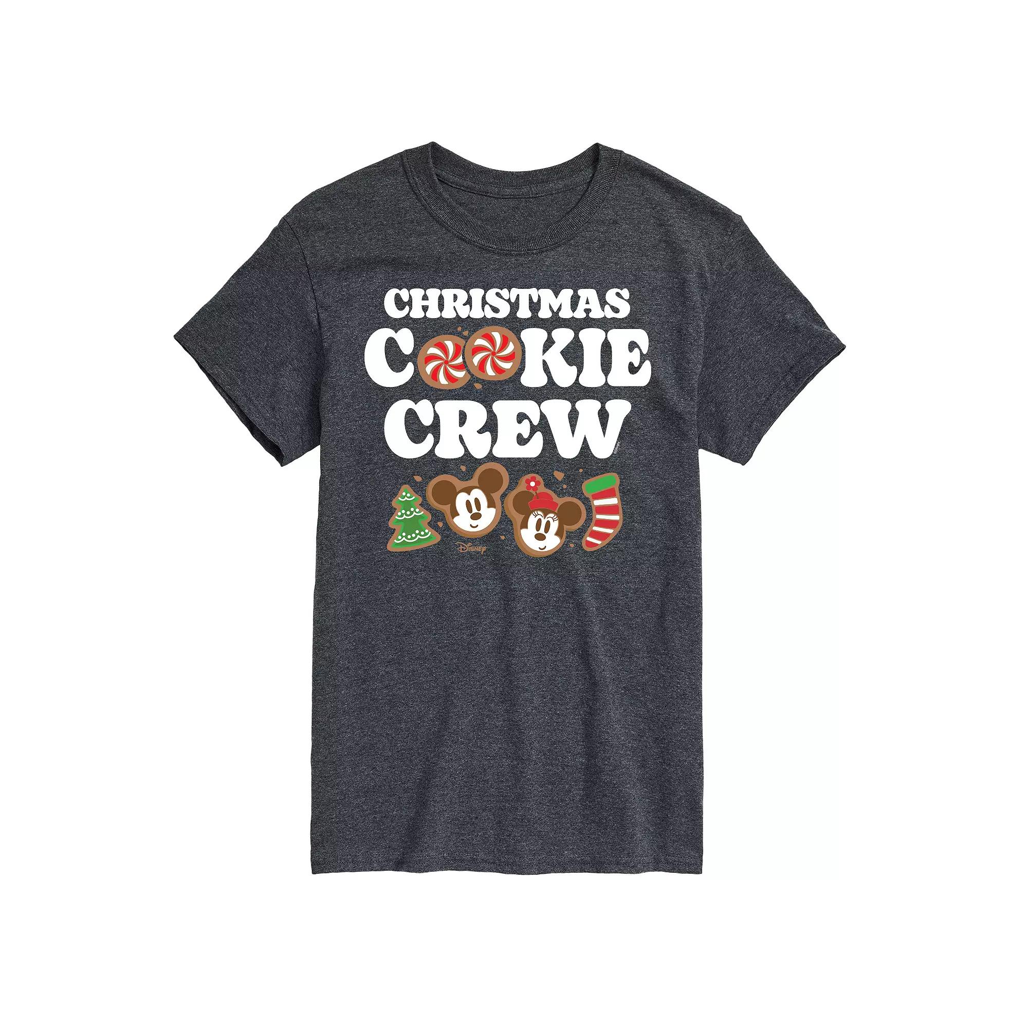 Disney's Big & Tall Christmas Cookie Crew Graphic Tee, Men's,  Product Image