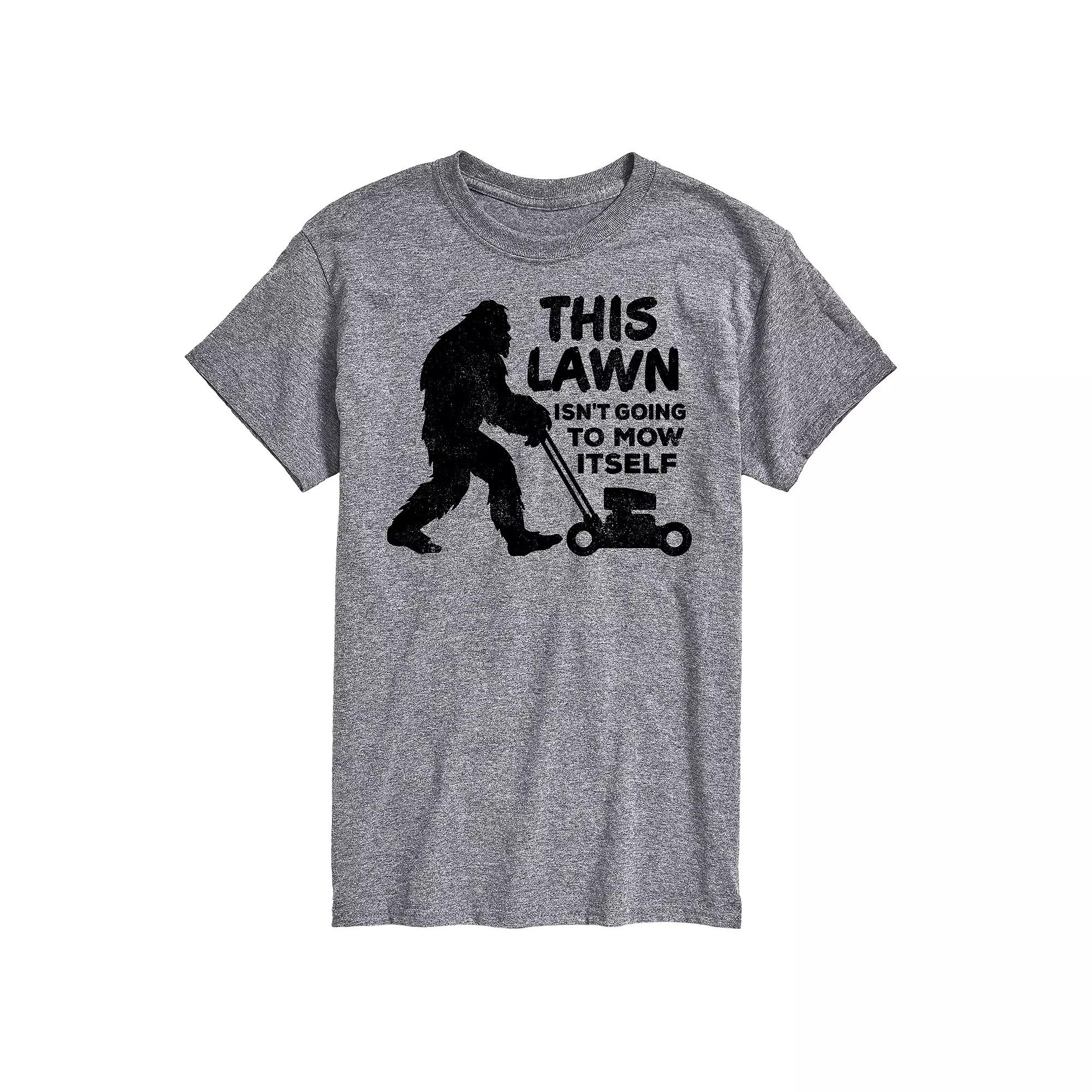 Men's This Lawn Sasquatch Graphic Tee,  Product Image