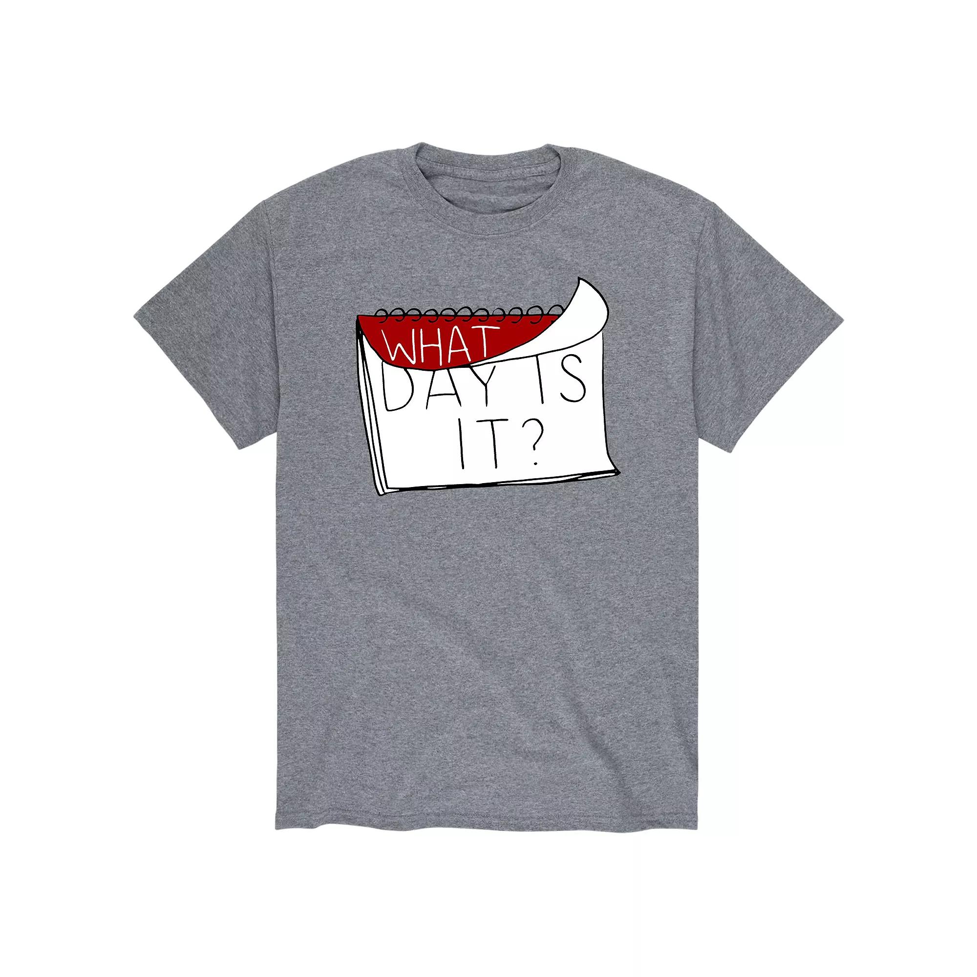 Men's What Day Is It Tee,  Product Image