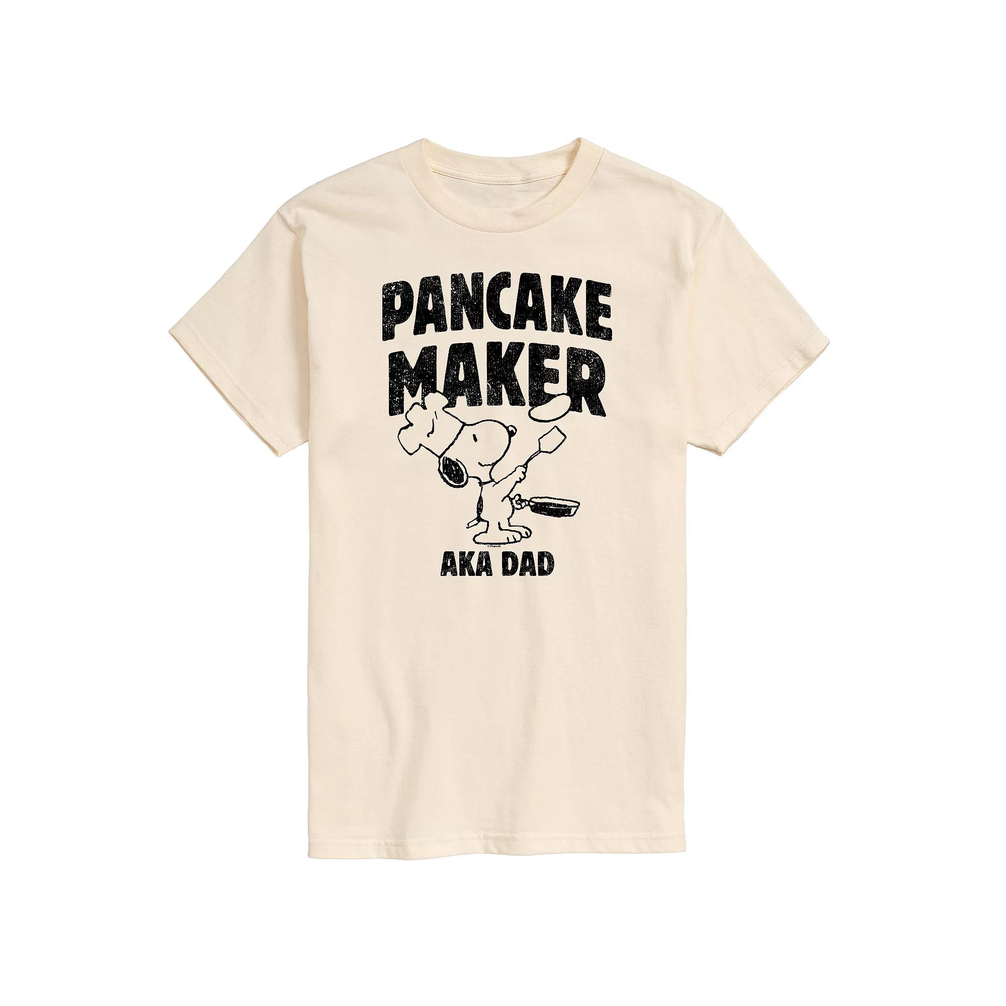 Men's Peanuts Pancake Maker Graphic Tee,  Product Image