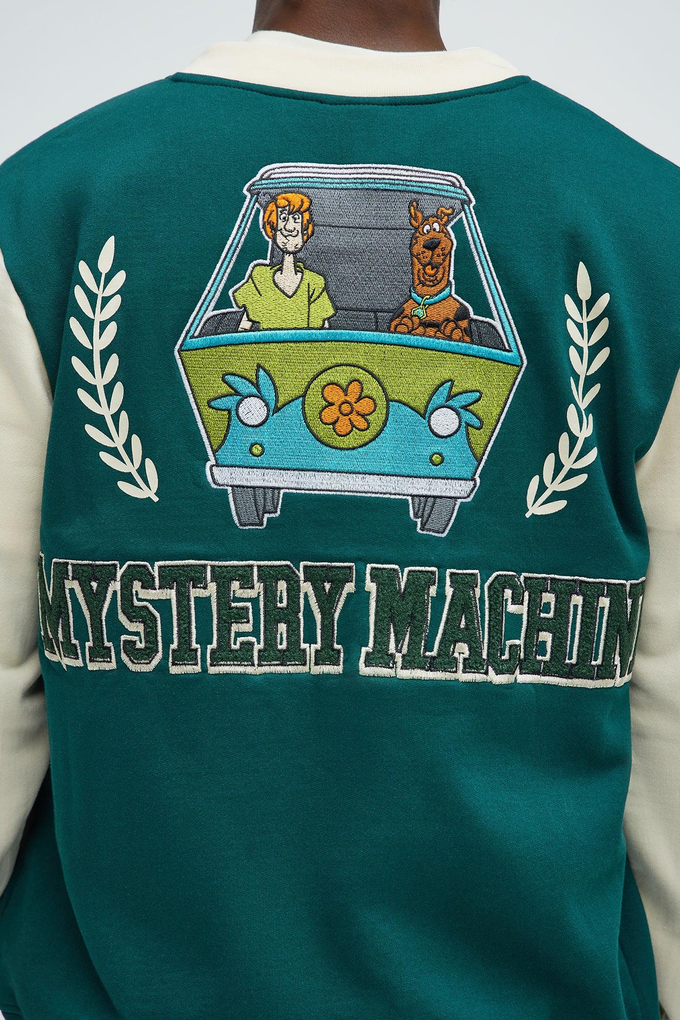 Scooby Doo Mystery Machine Varsity Jacket - Green/combo Product Image
