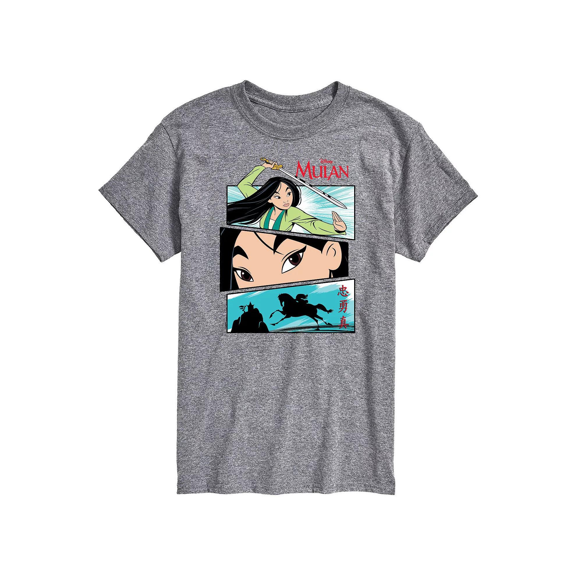 Disney's Mulan Men's Comic Tee,  Product Image