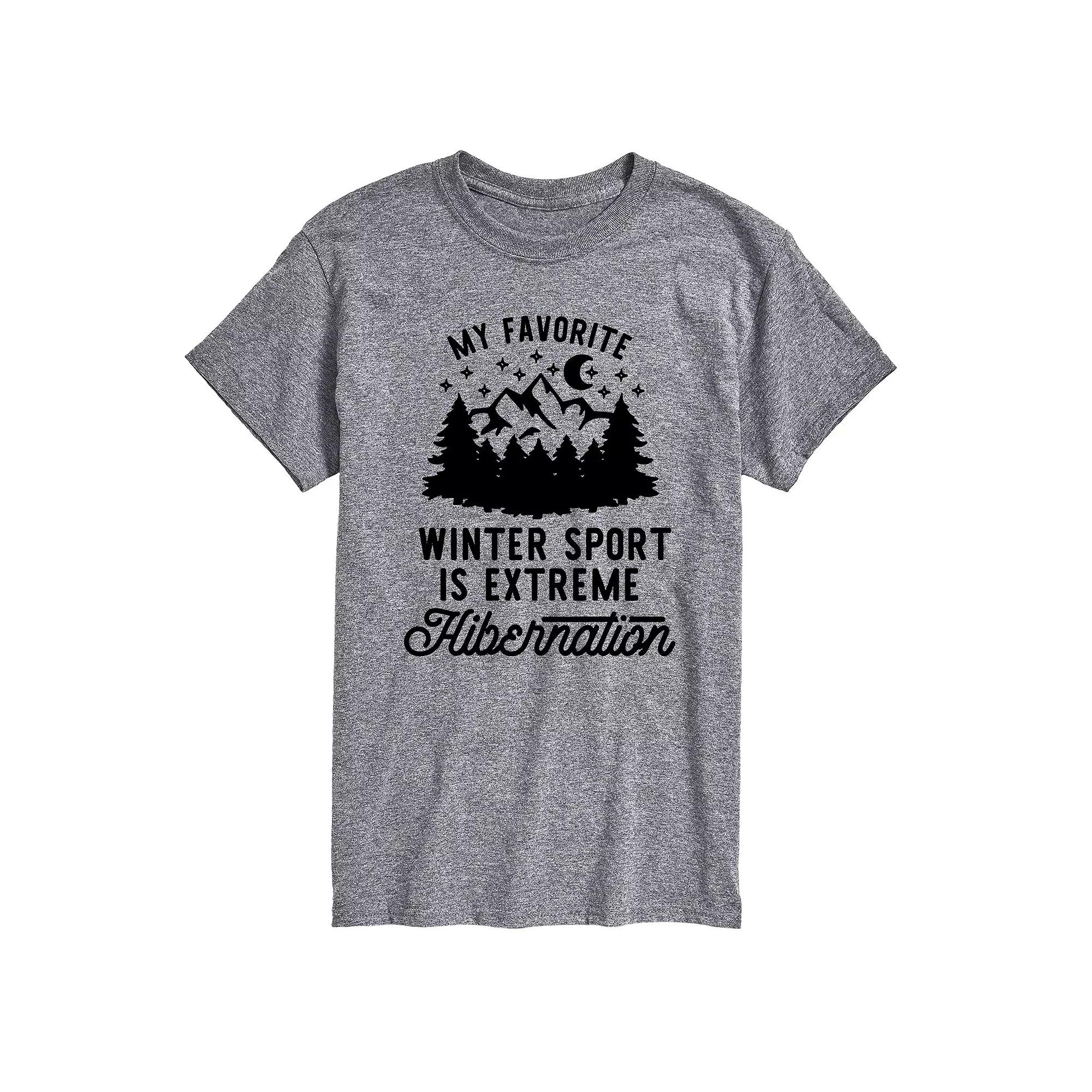 Big & Tall Extreme Hibernation Tee, Men's,  Product Image