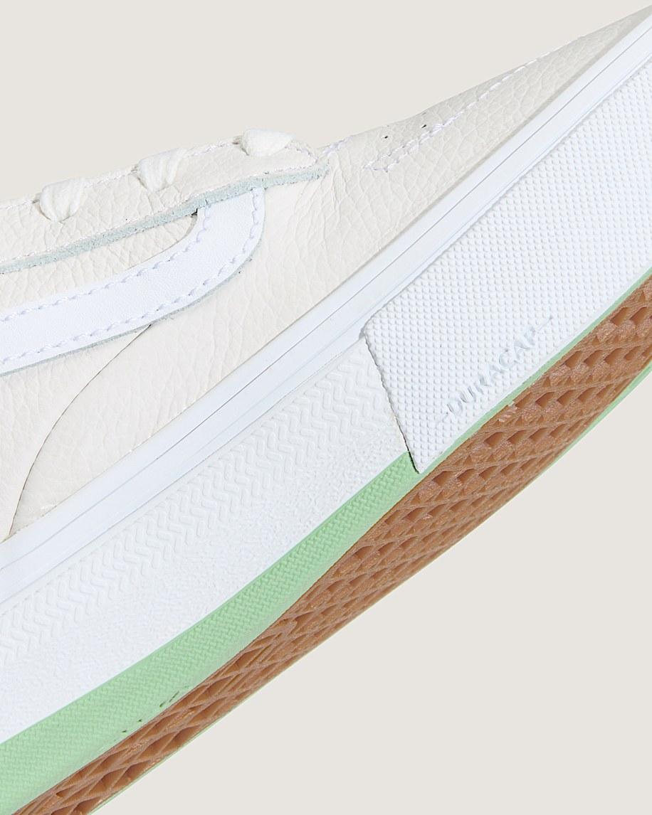 Skate Kyle Walker Wafflecup Shoe in White / Mint Green| Vans US Product Image