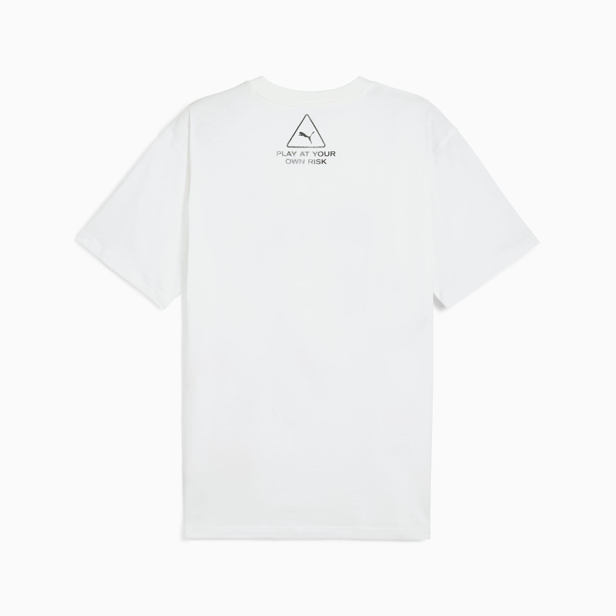 Scoot Caution Men's Graphic Tee Product Image