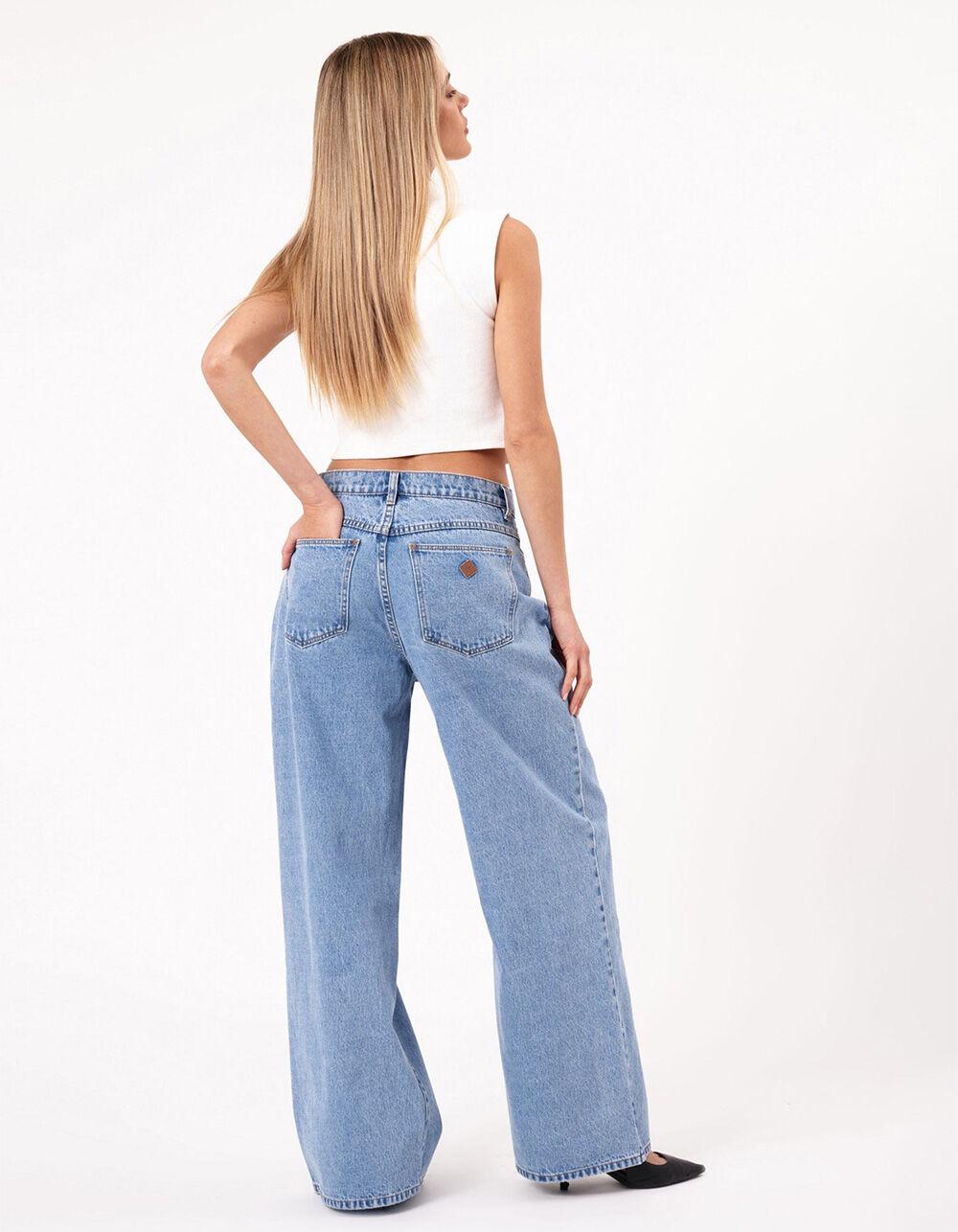 ABRAND 95 Gigi Mid Super Baggy Womens Jeans - MEDIUM WASH Product Image