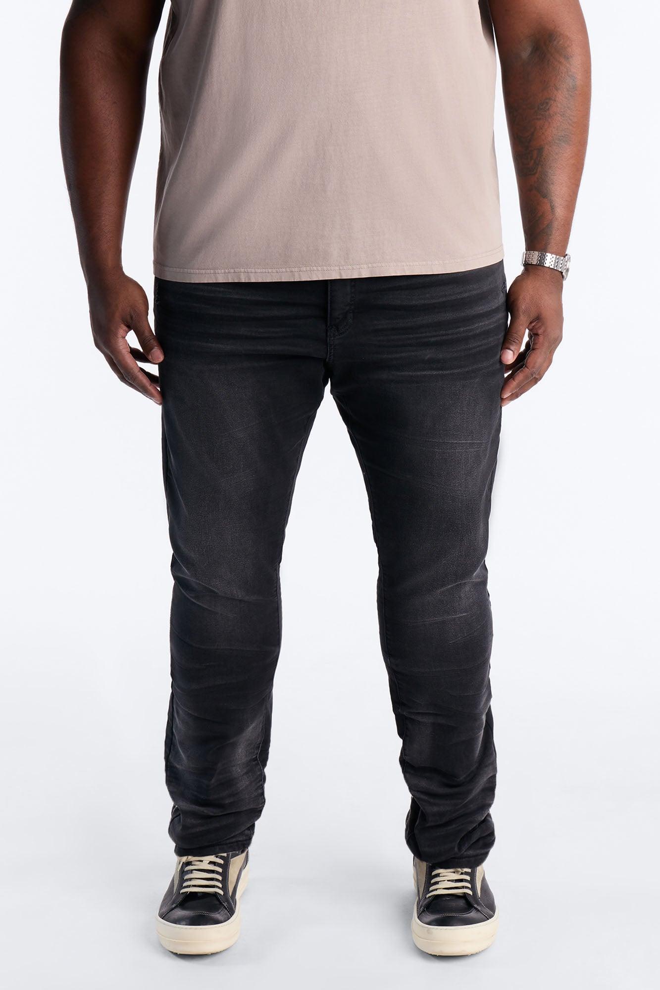 Stacked Skinny Nova Stretch Jean - Black Wash Product Image
