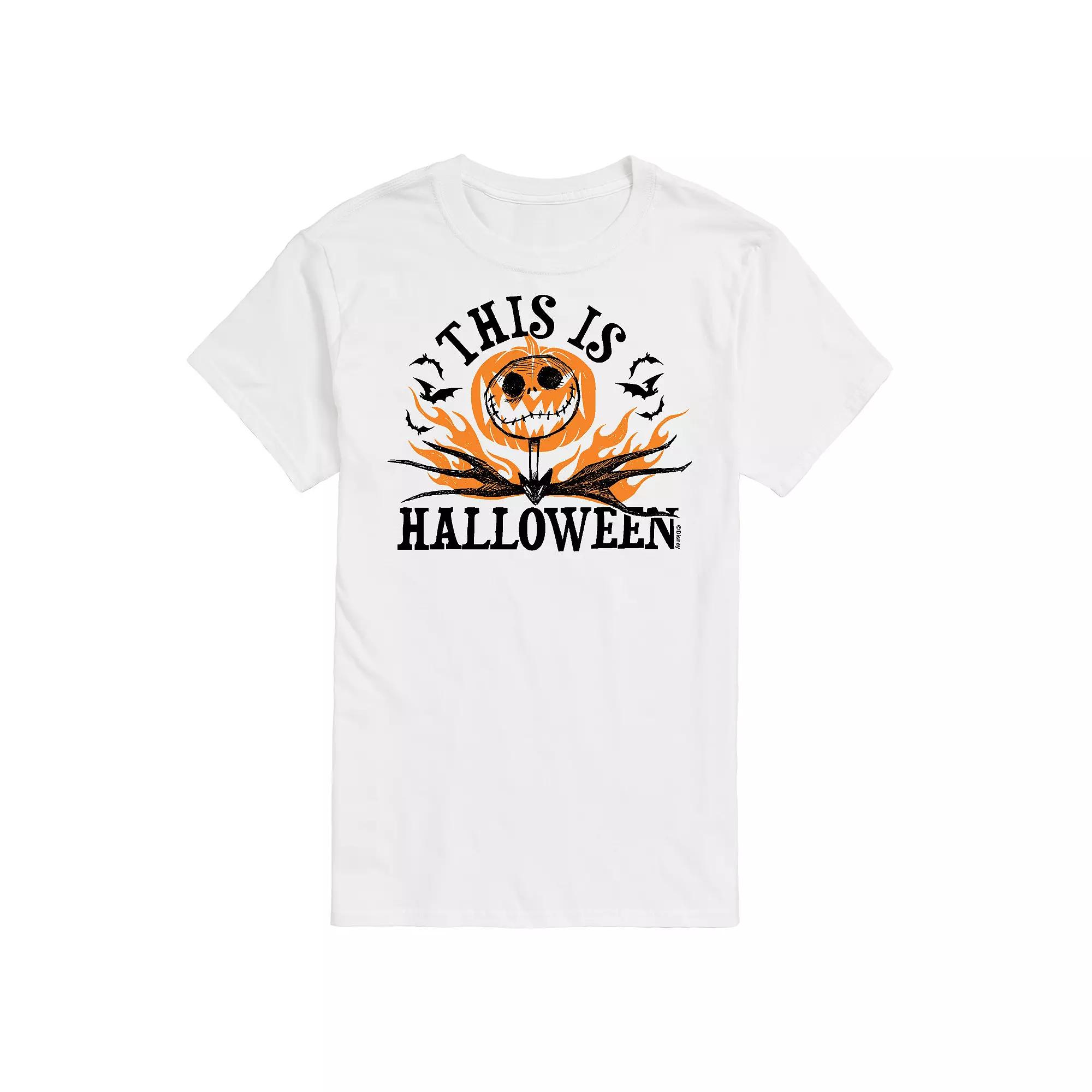 Disney's The Nightmare Before Christmas Men's Halloween Graphic Tee,  Product Image