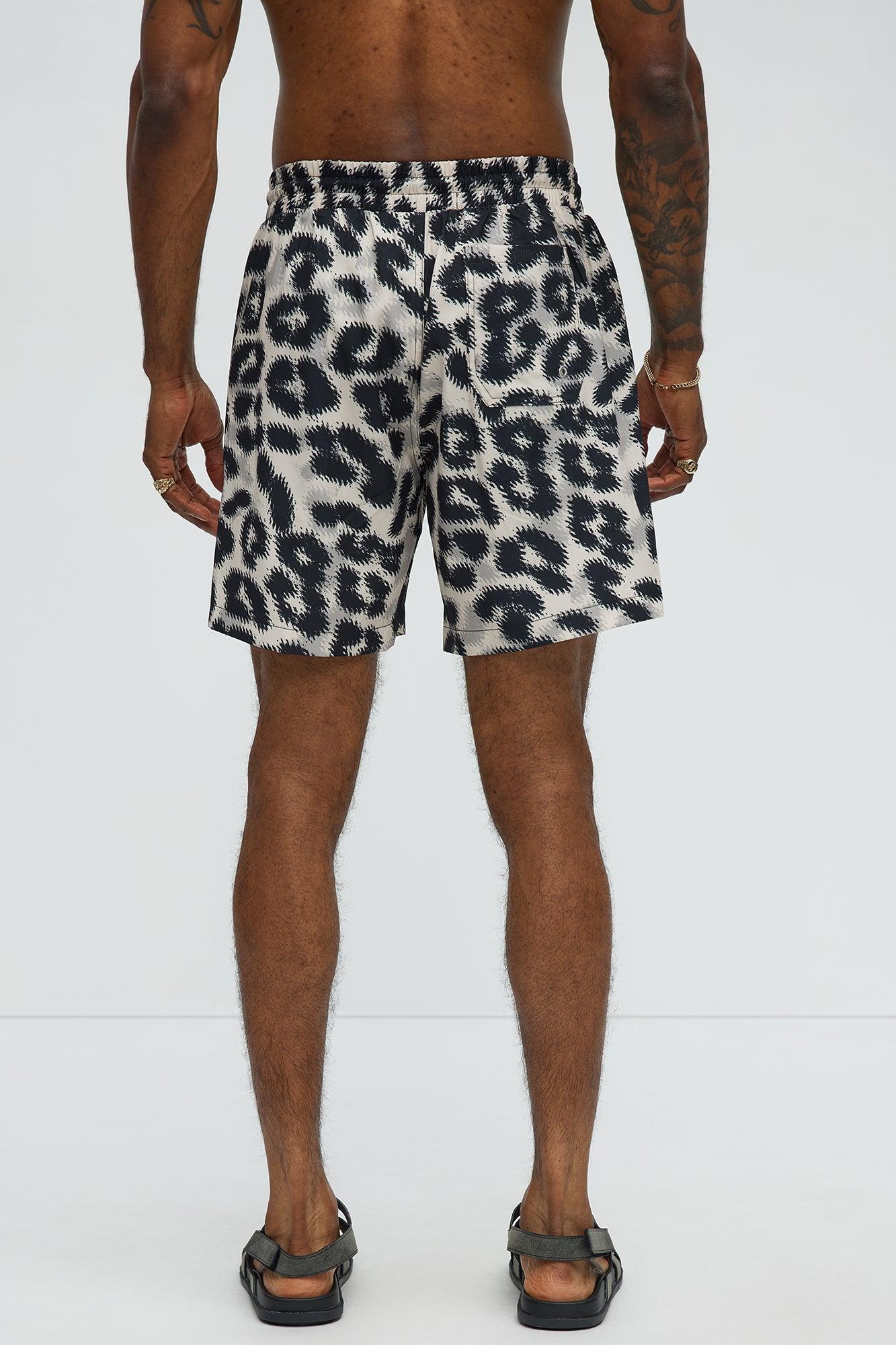 Pixel Surge Swim Classic Trunk - Cream/combo Product Image