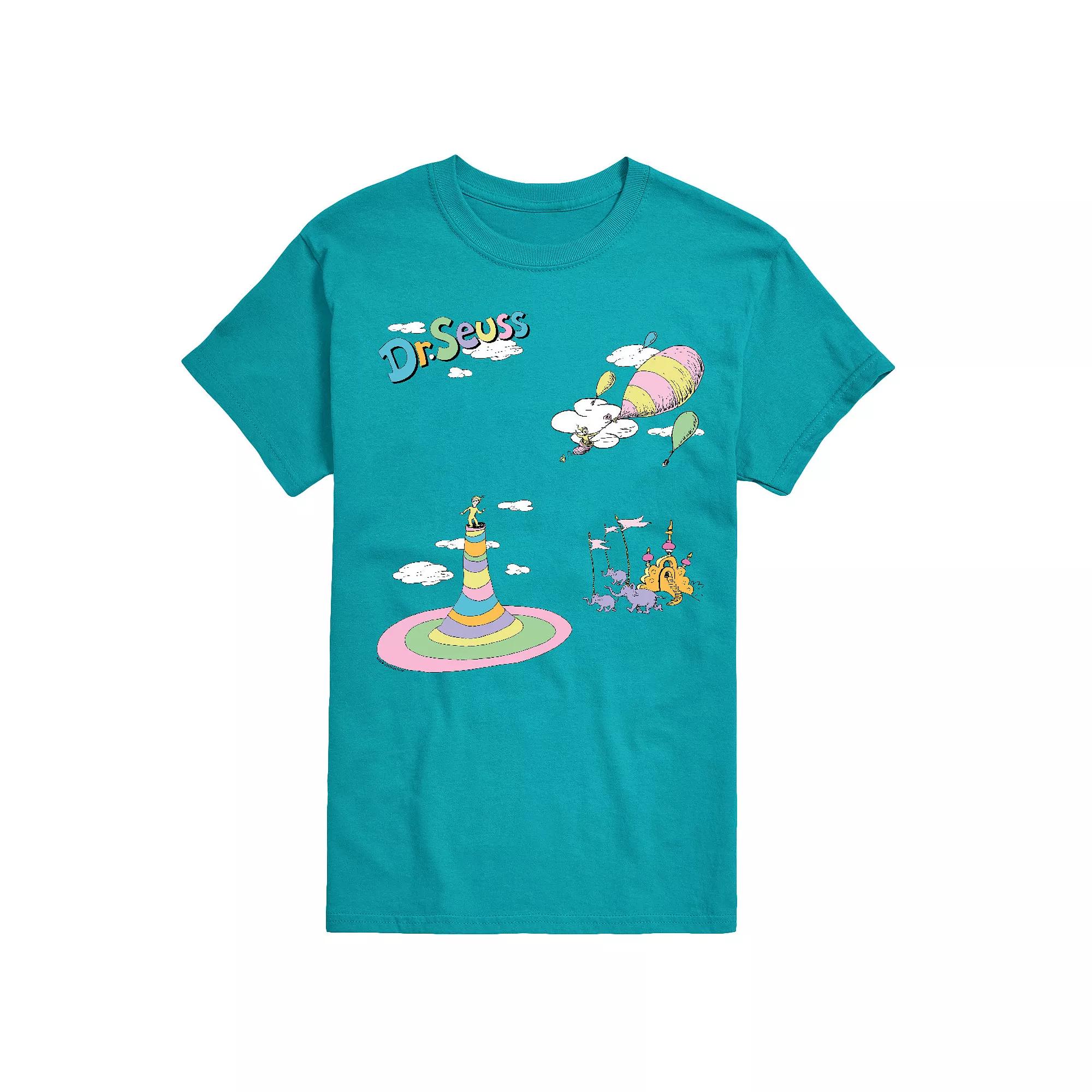 Big & Tall Dr. Seuss Oh The Places You'll Go Icons Graphic Tee, Men's,  Product Image