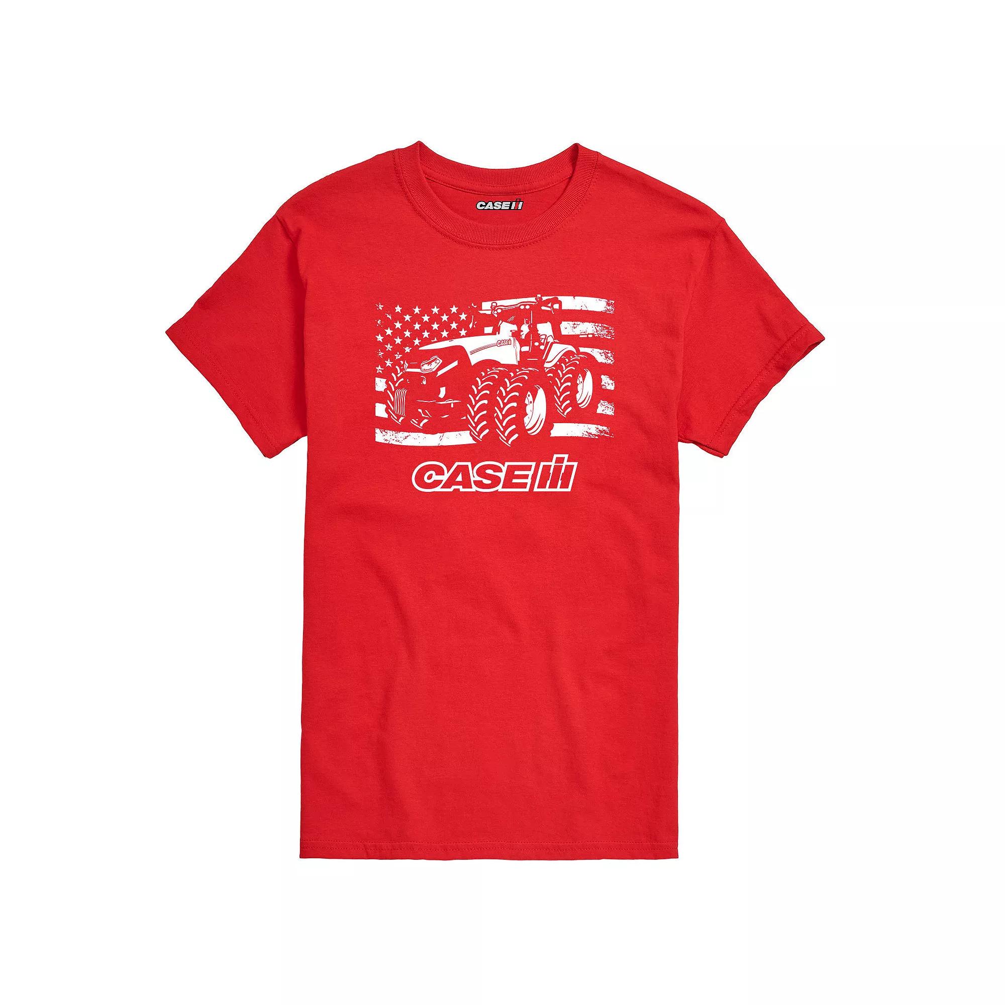 Men's Case IH Tractor Americana Graphic Tee,  Product Image