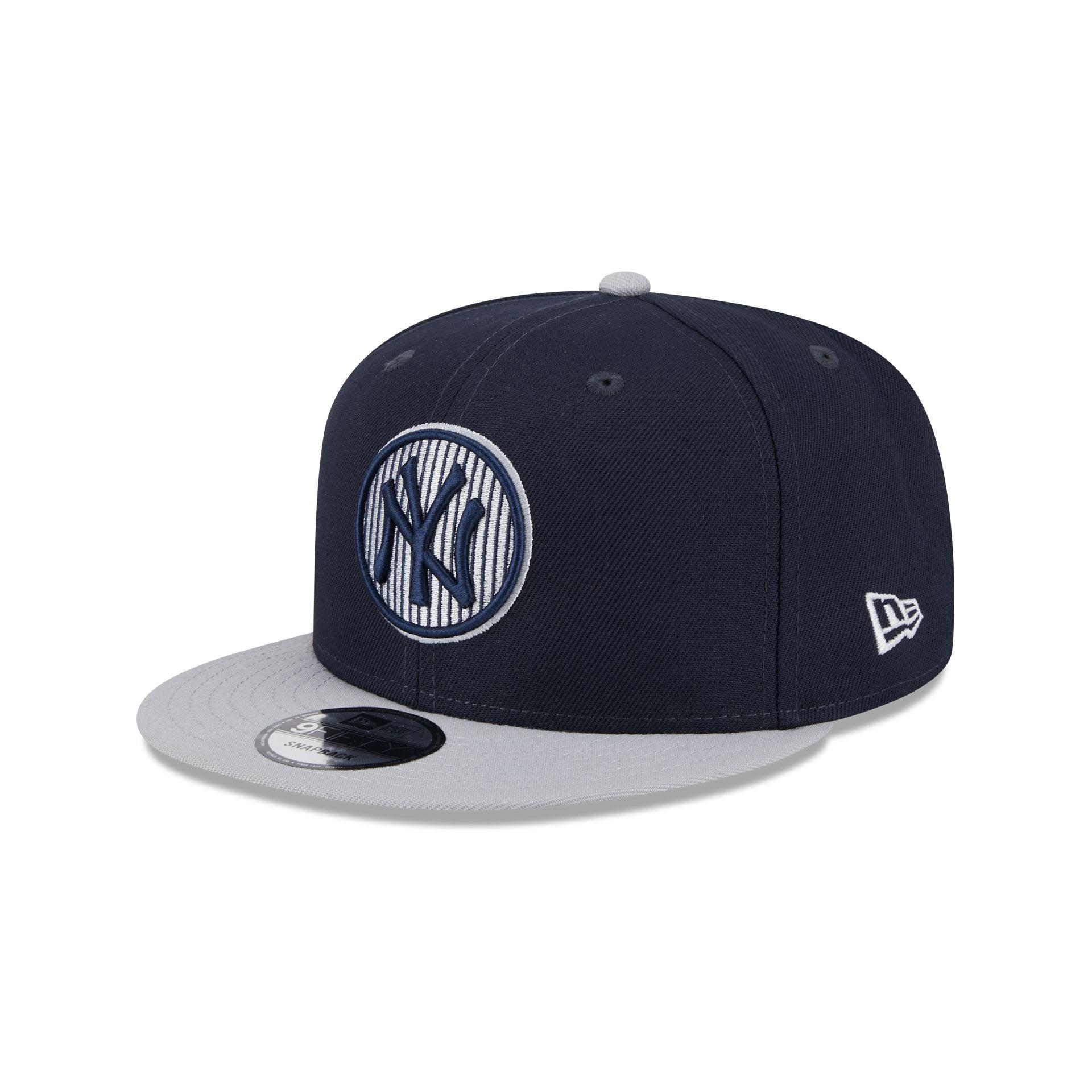 New York Yankees 2025 Batting Practice Gray 9FIFTY Snapback Hat Male Product Image