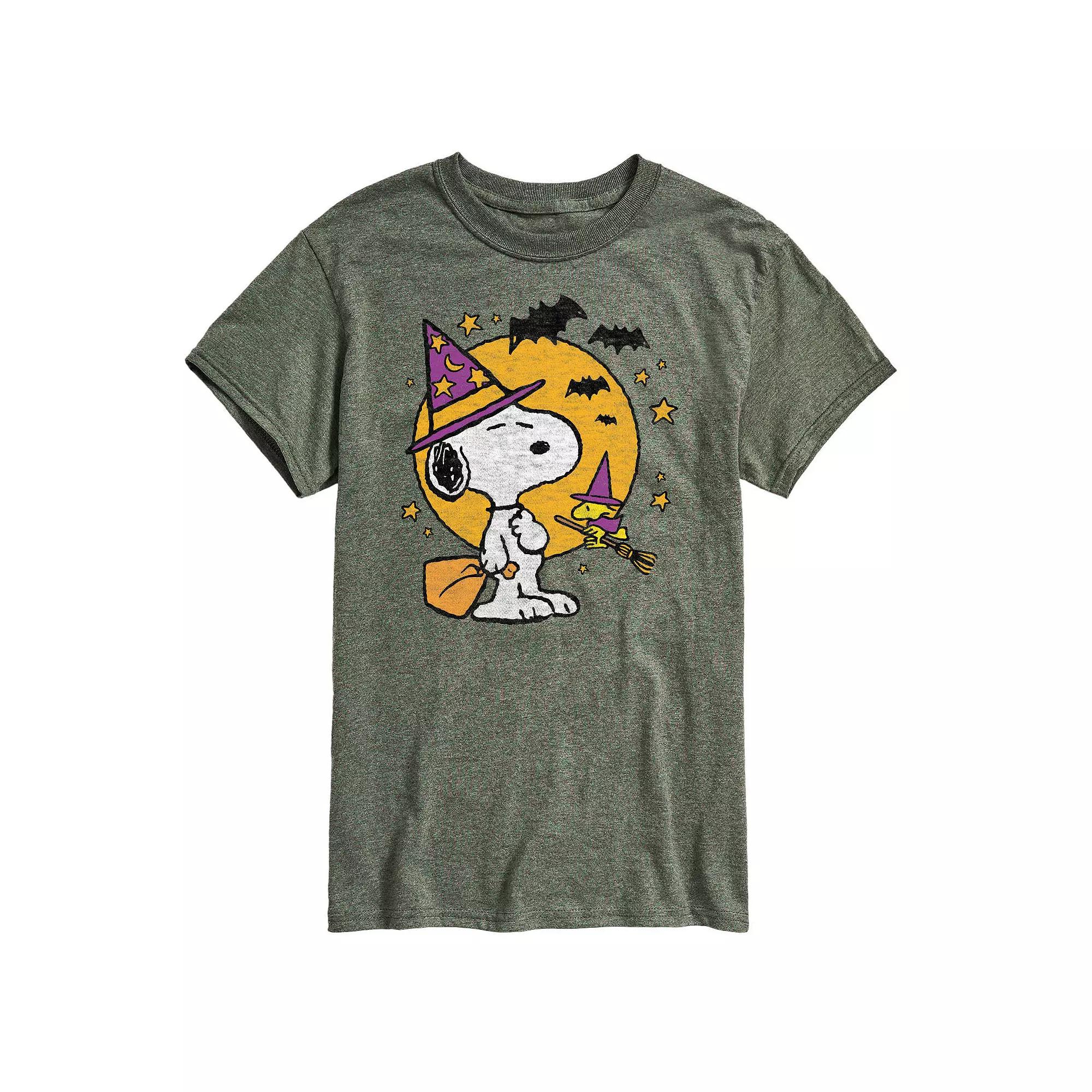 Men's Peanuts Snoopy & Woodstock Witchcraft Graphic Tee,  Product Image