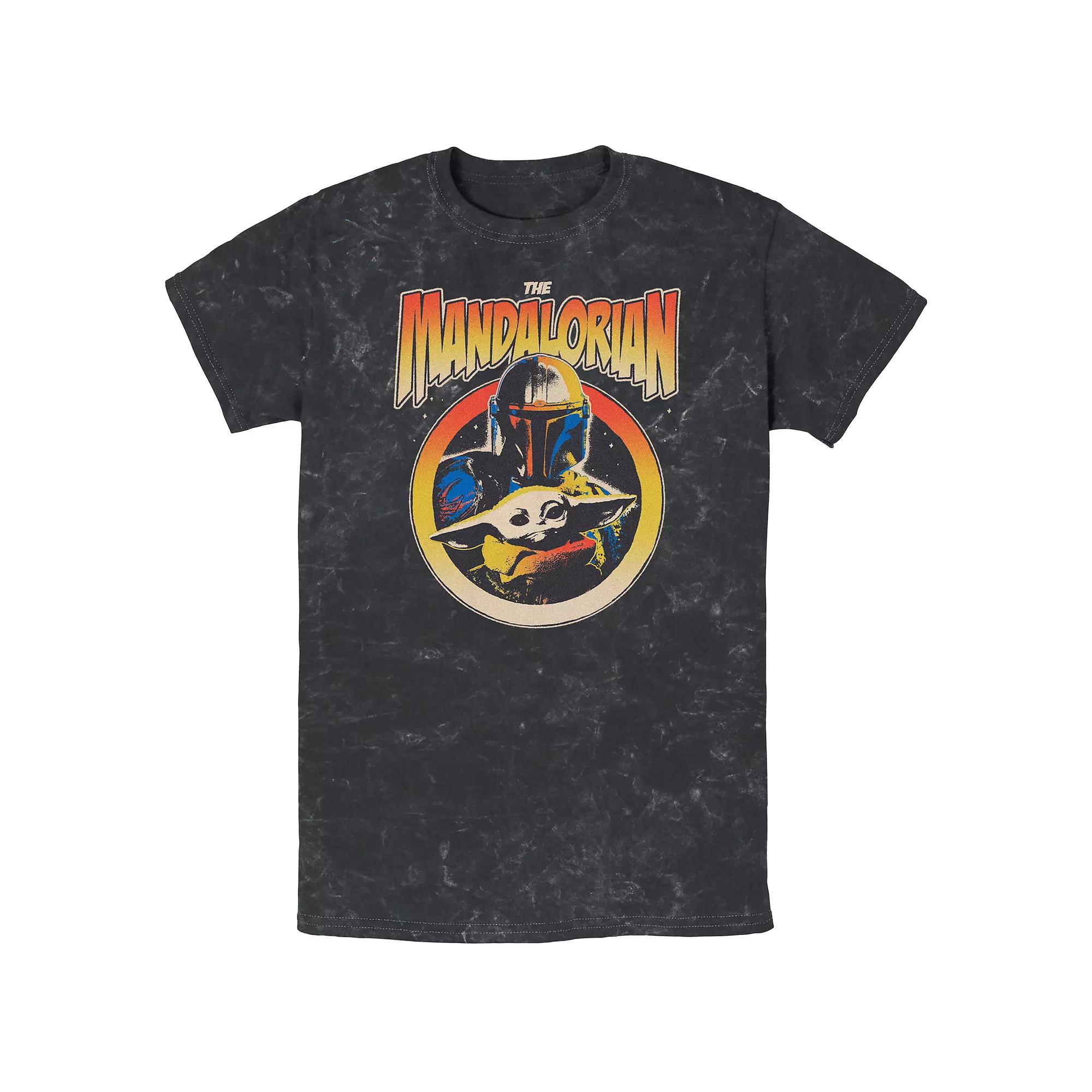 Men's Star Wars The Mandalorian Mando & Child Graphic Tee,  Product Image