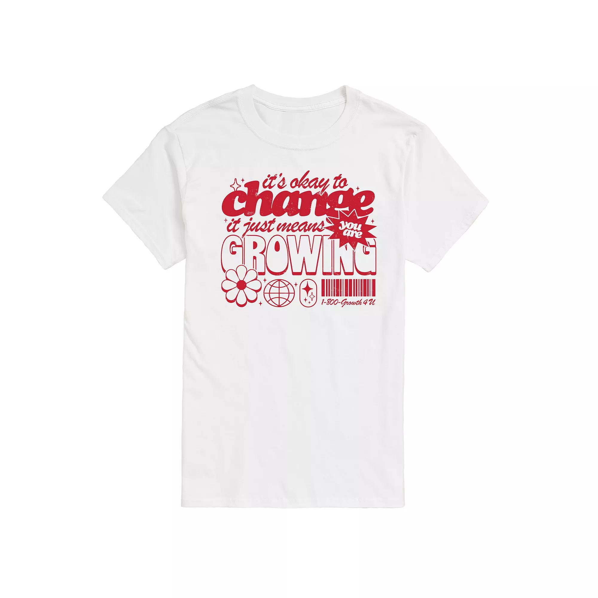 Men's Okay To Change Graphic Tee,  Product Image