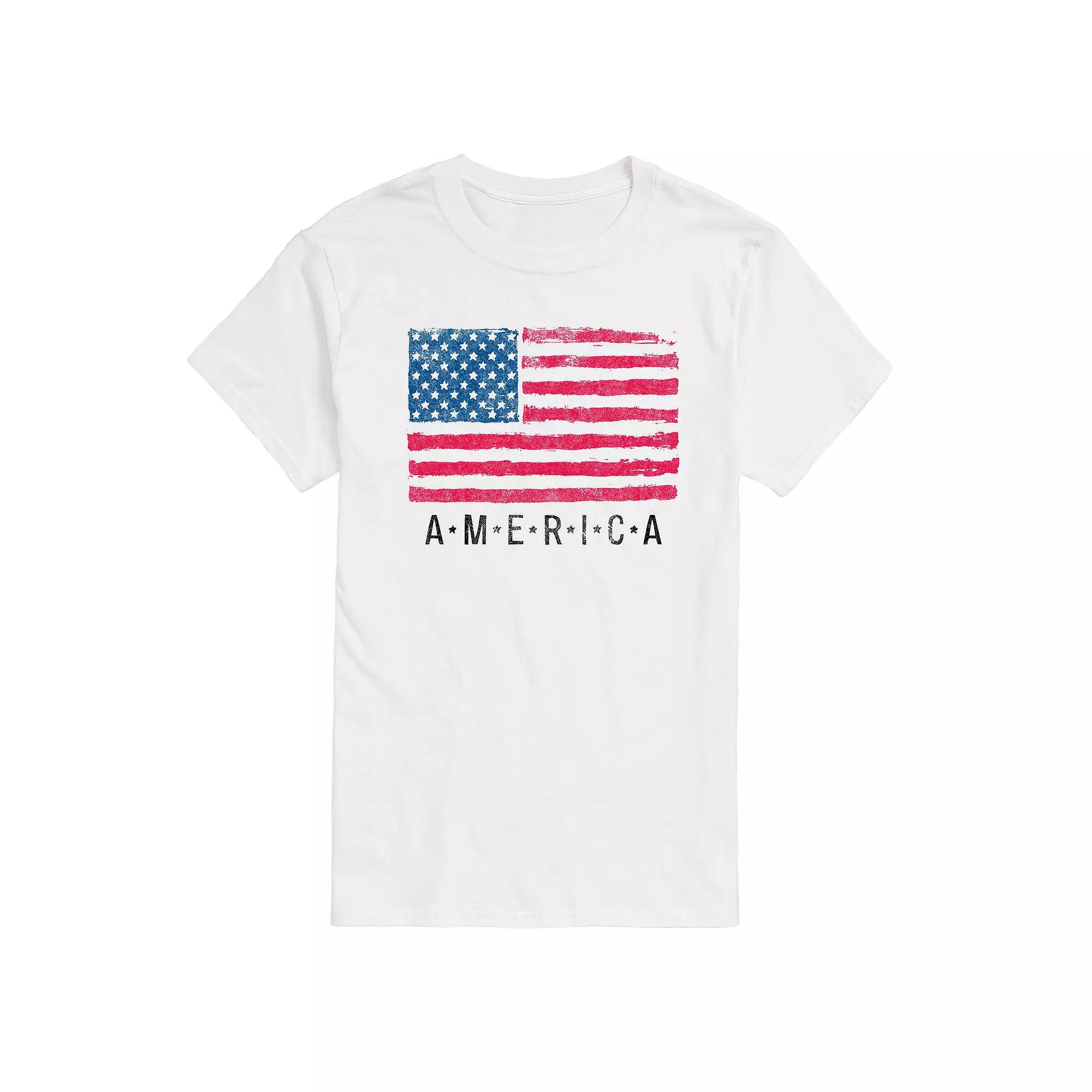 Men's American Flag Tee,  Product Image