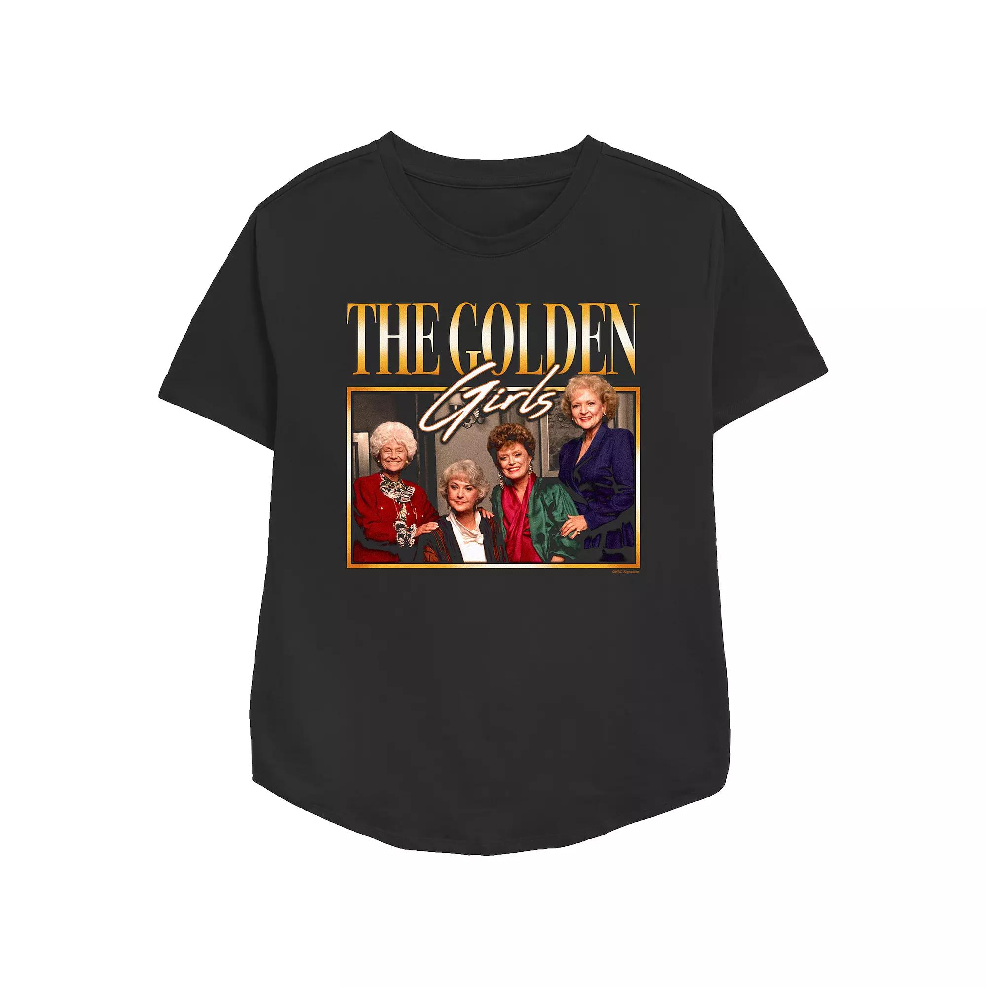 Women's The Golden Girls Classic Portrait Relaxed Fit Graphic Tee,  Product Image