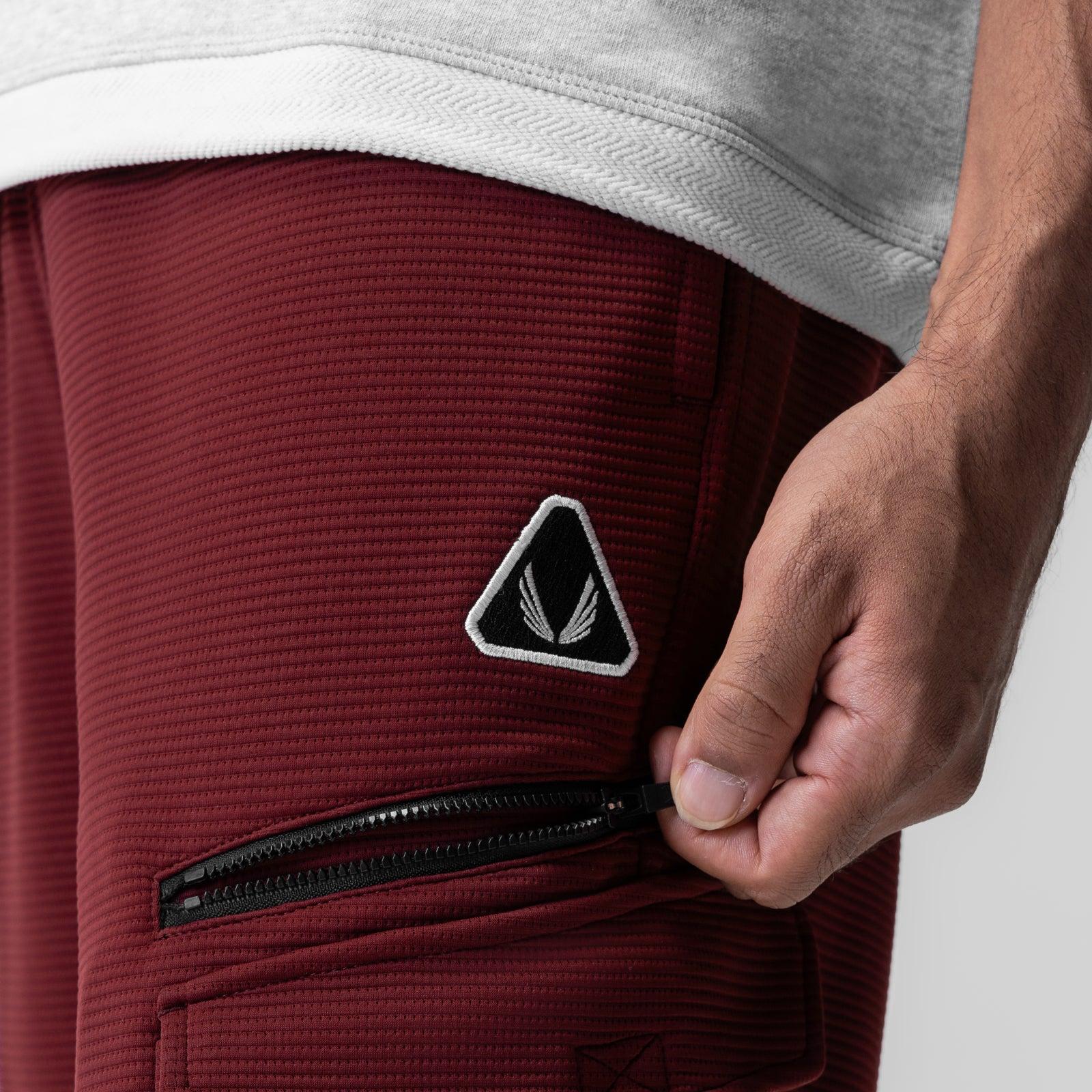 1033. Deltapeak® Cargo Cinch Jogger - Crimson Product Image