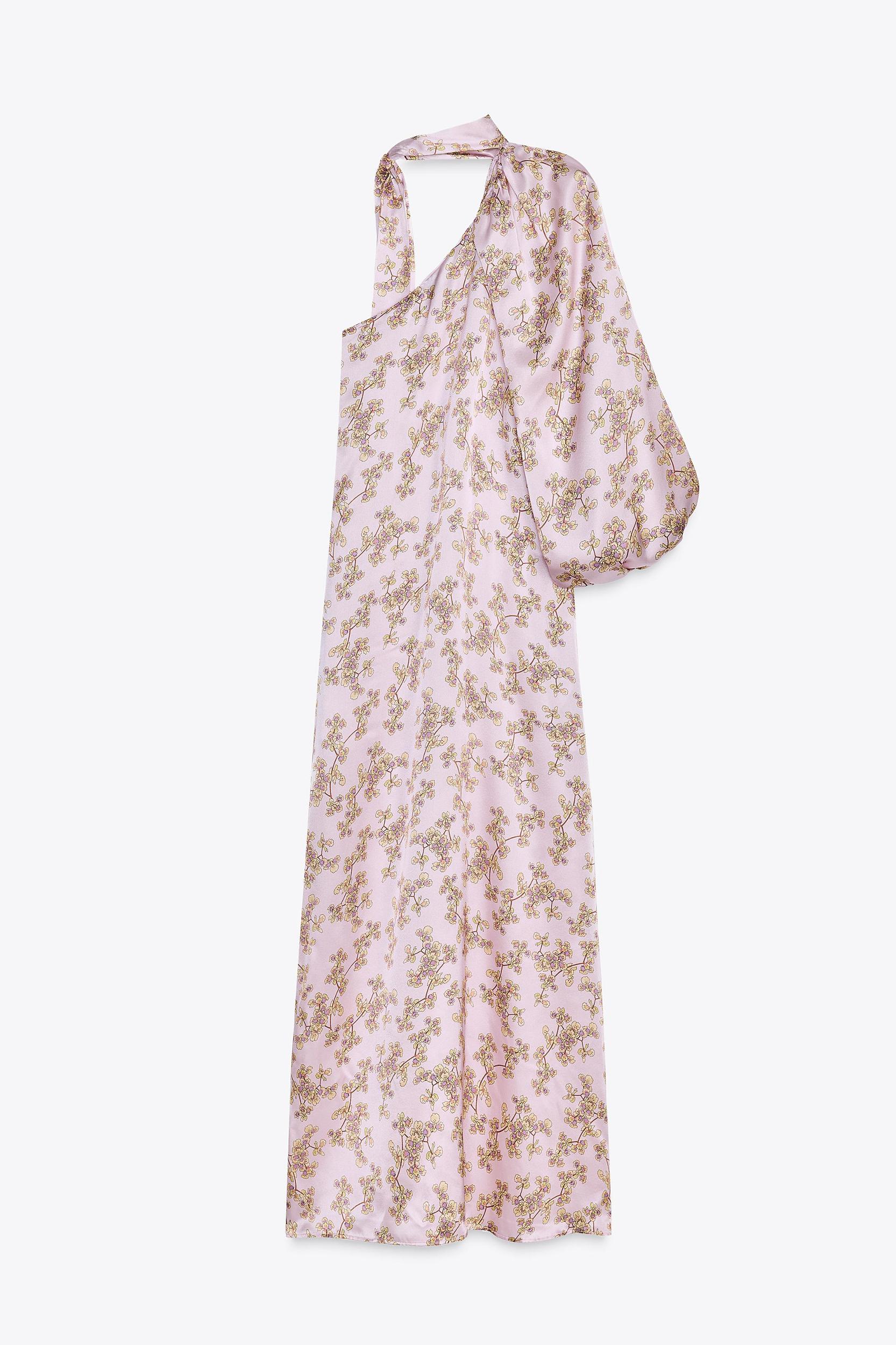 LIMITED EDITION 100% SILK ASYMMETRIC DRESS Product Image