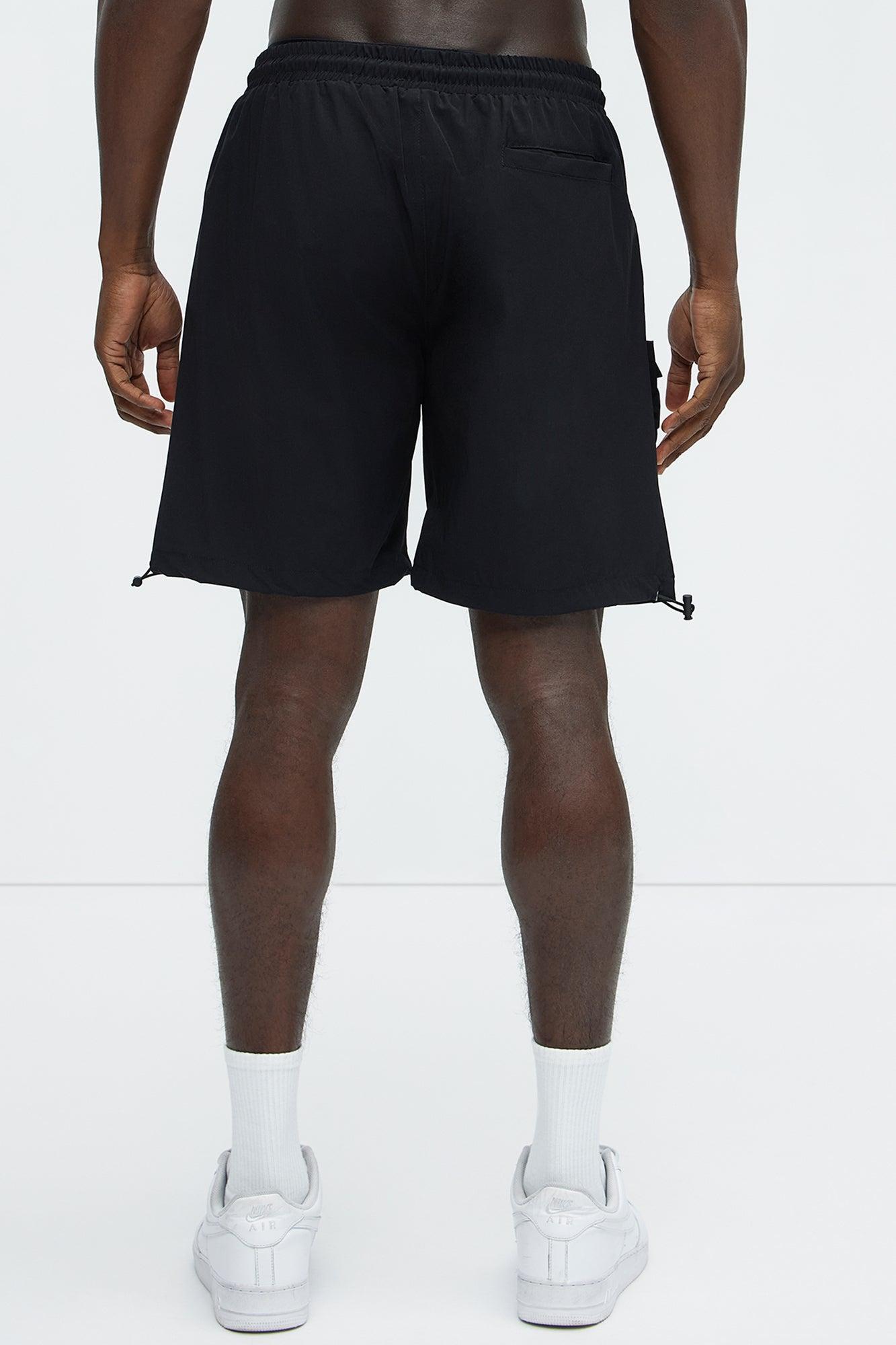 This Way Nylon Utility Short - Black Product Image