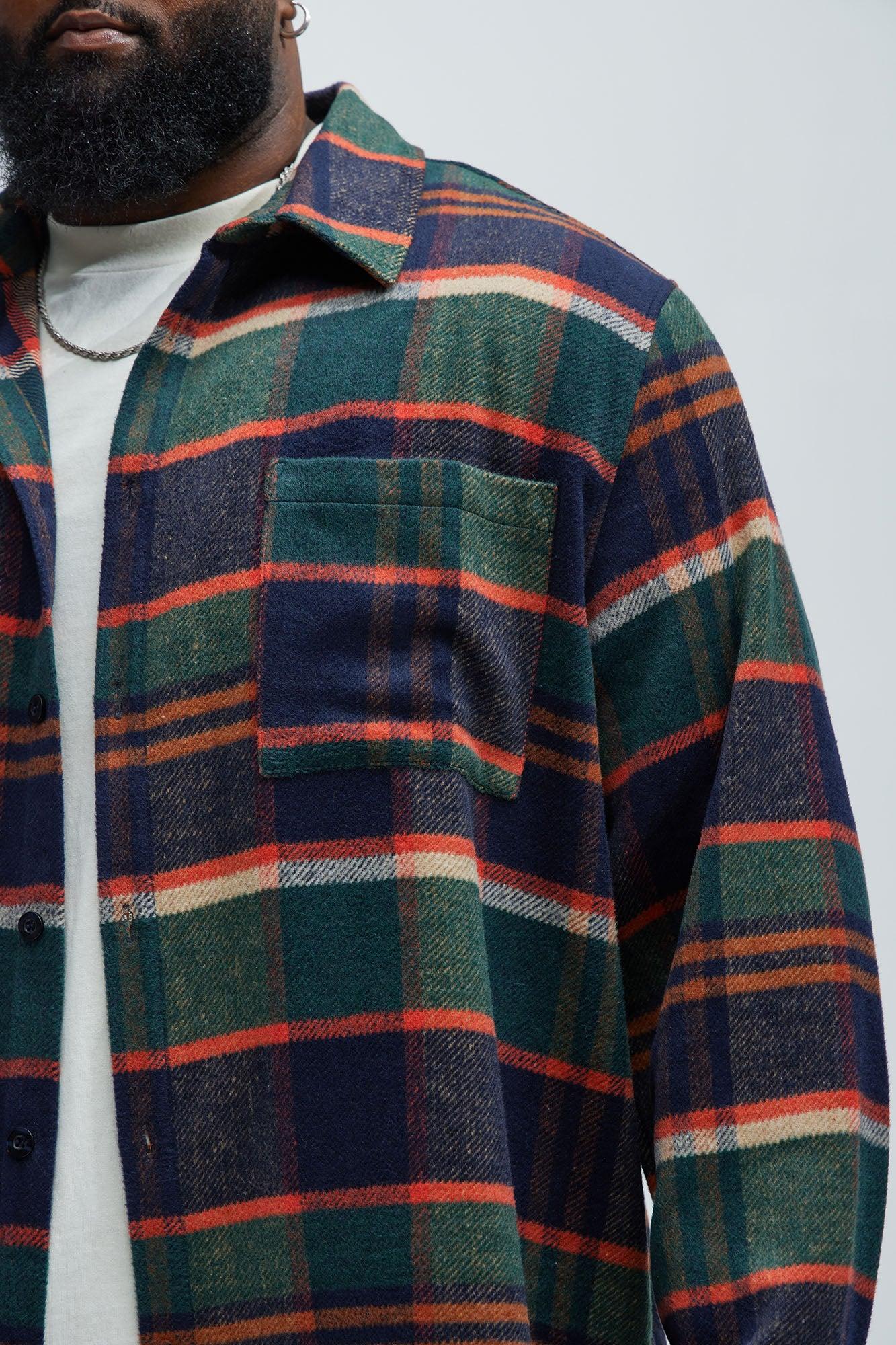Zamora Flannel Button Up Shirt - Multi Color Product Image