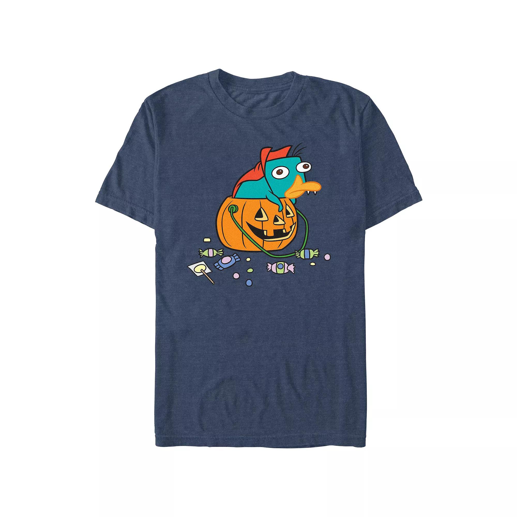 Men's Phineas And Ferb Perry Vampire Graphic Tee,  Product Image