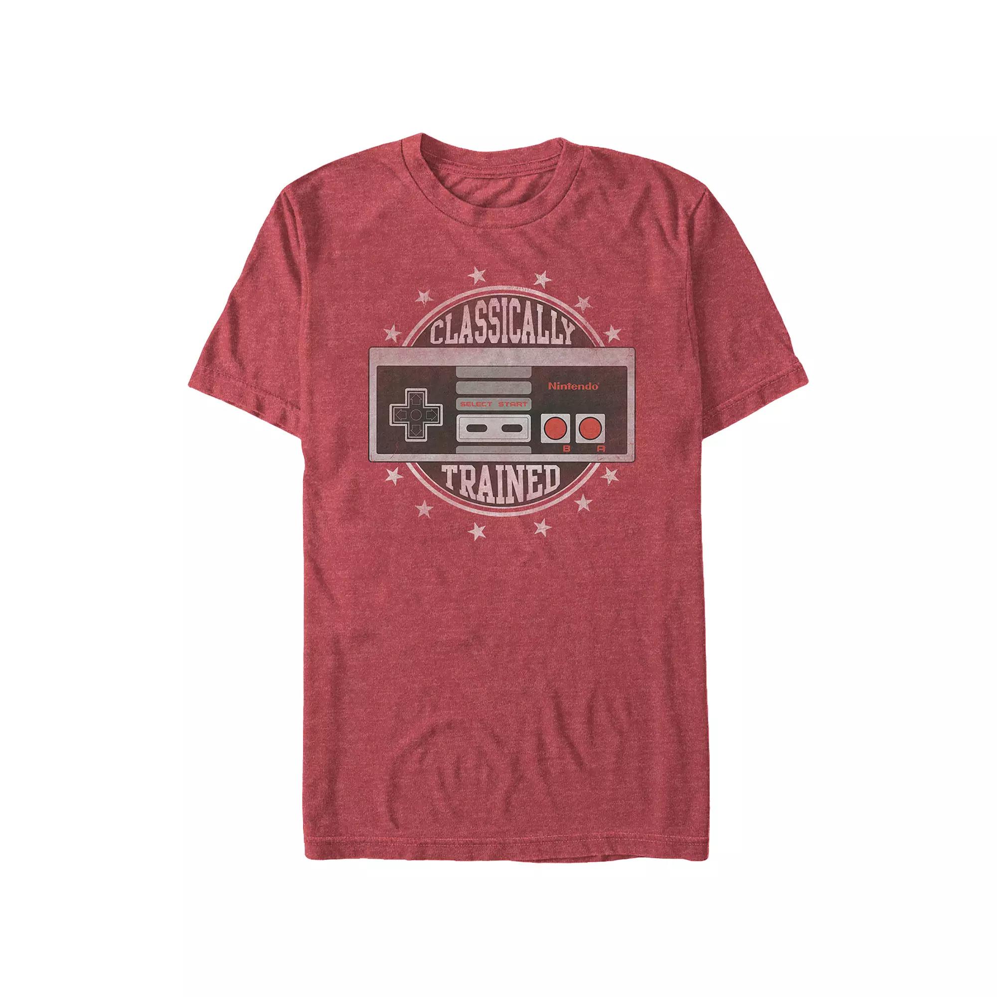 Big & Tall Nintendo Classically Trained Graphic Tee, Men's,  Product Image